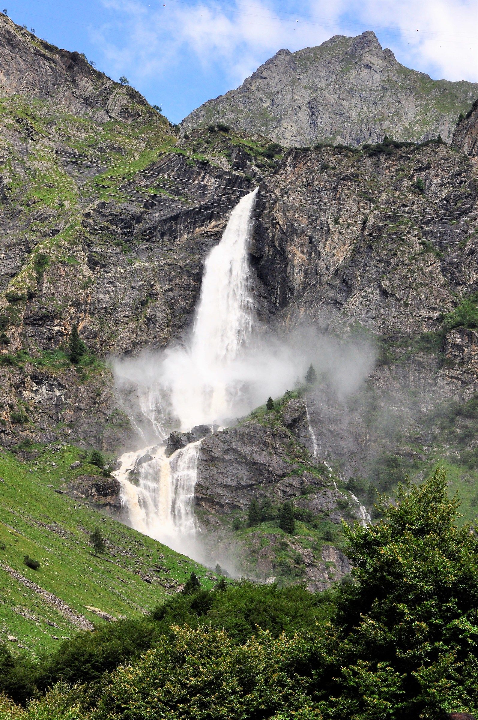 Cascate del serio agosto 2018