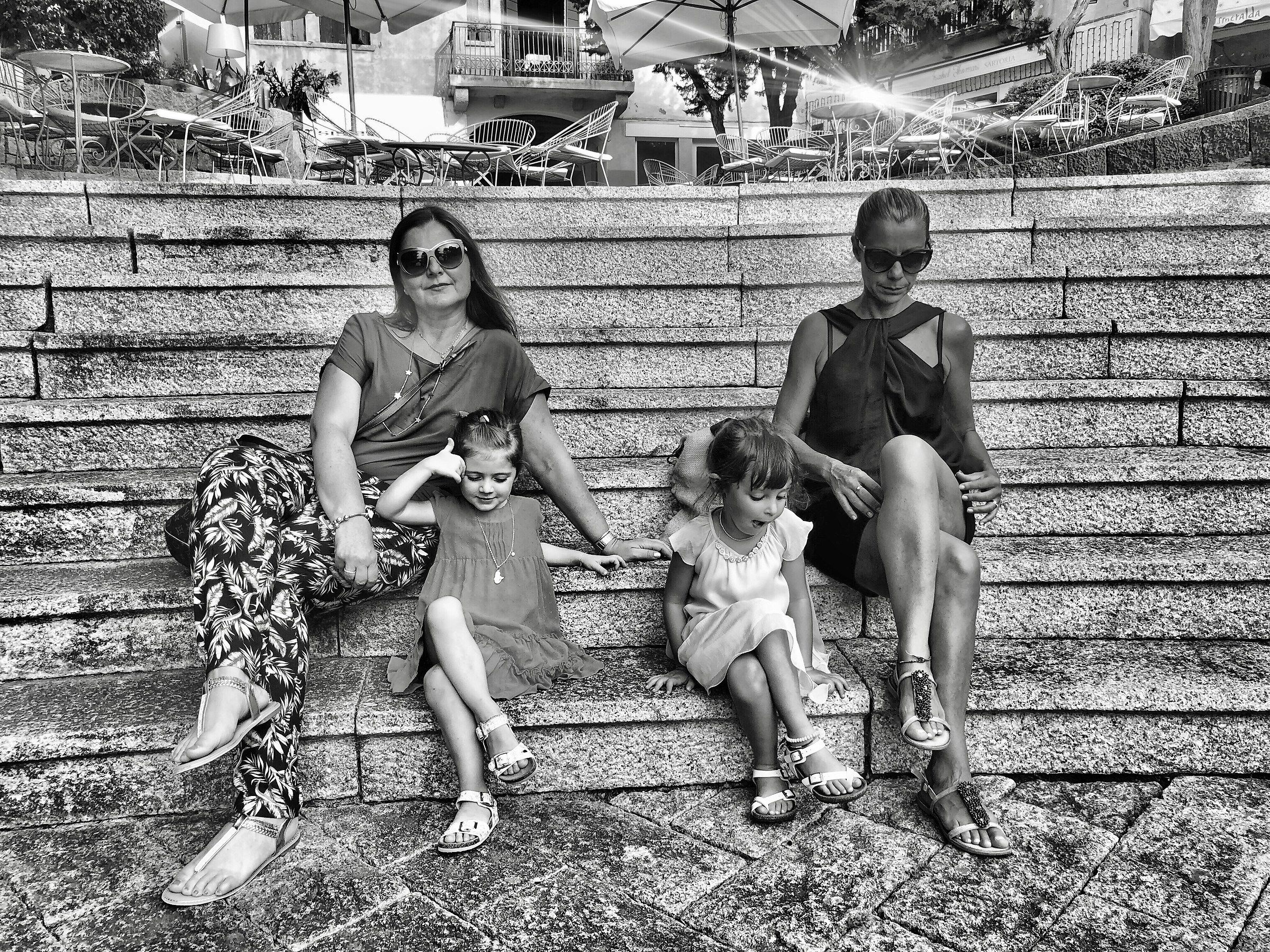 Sulla Scalinata di Porto Rotondo