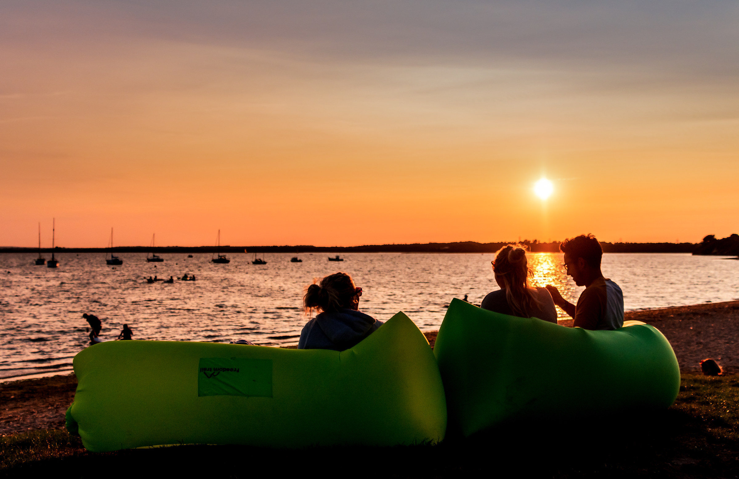 Stabilirsi per il tramonto
