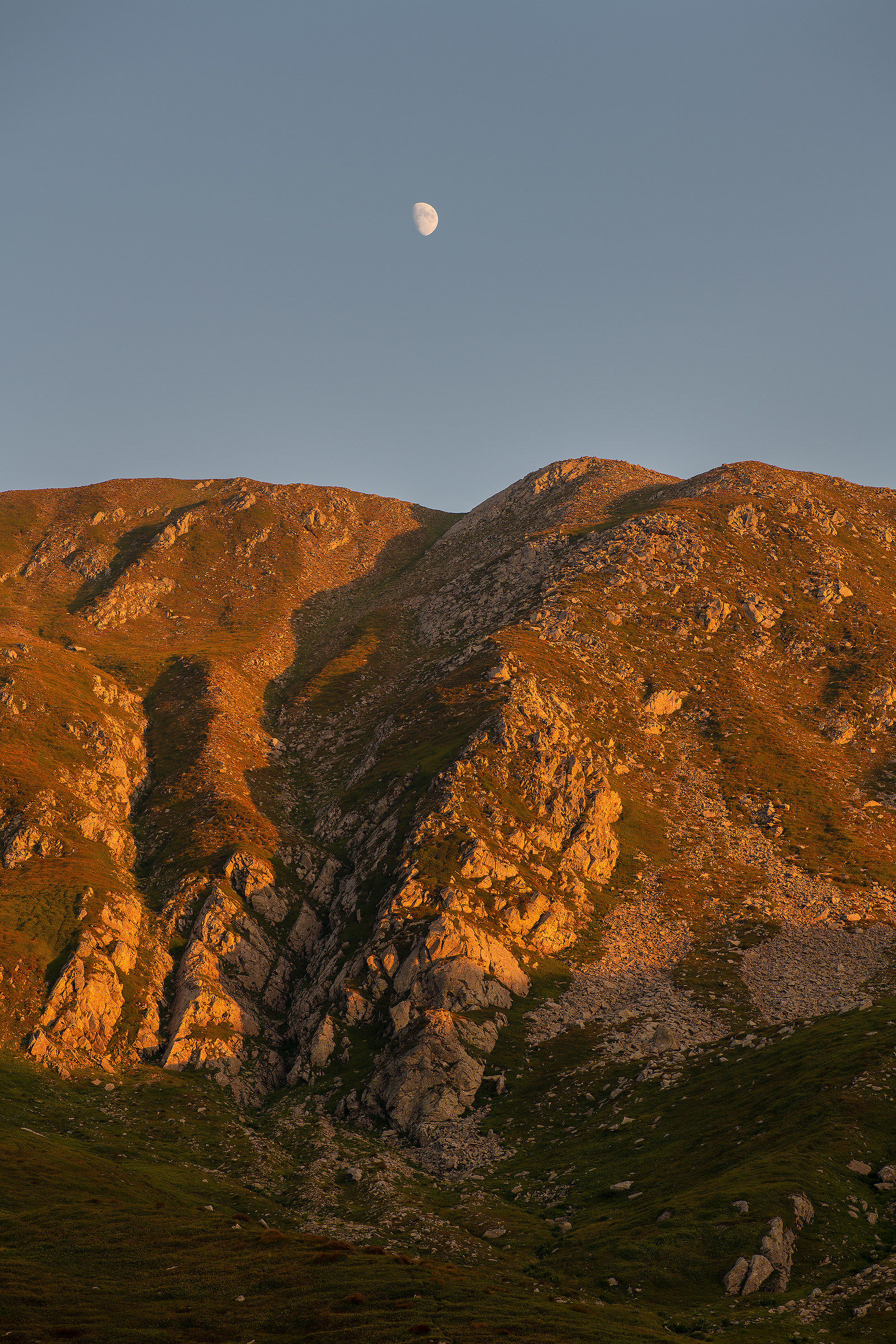 Monte Prado al tramonto