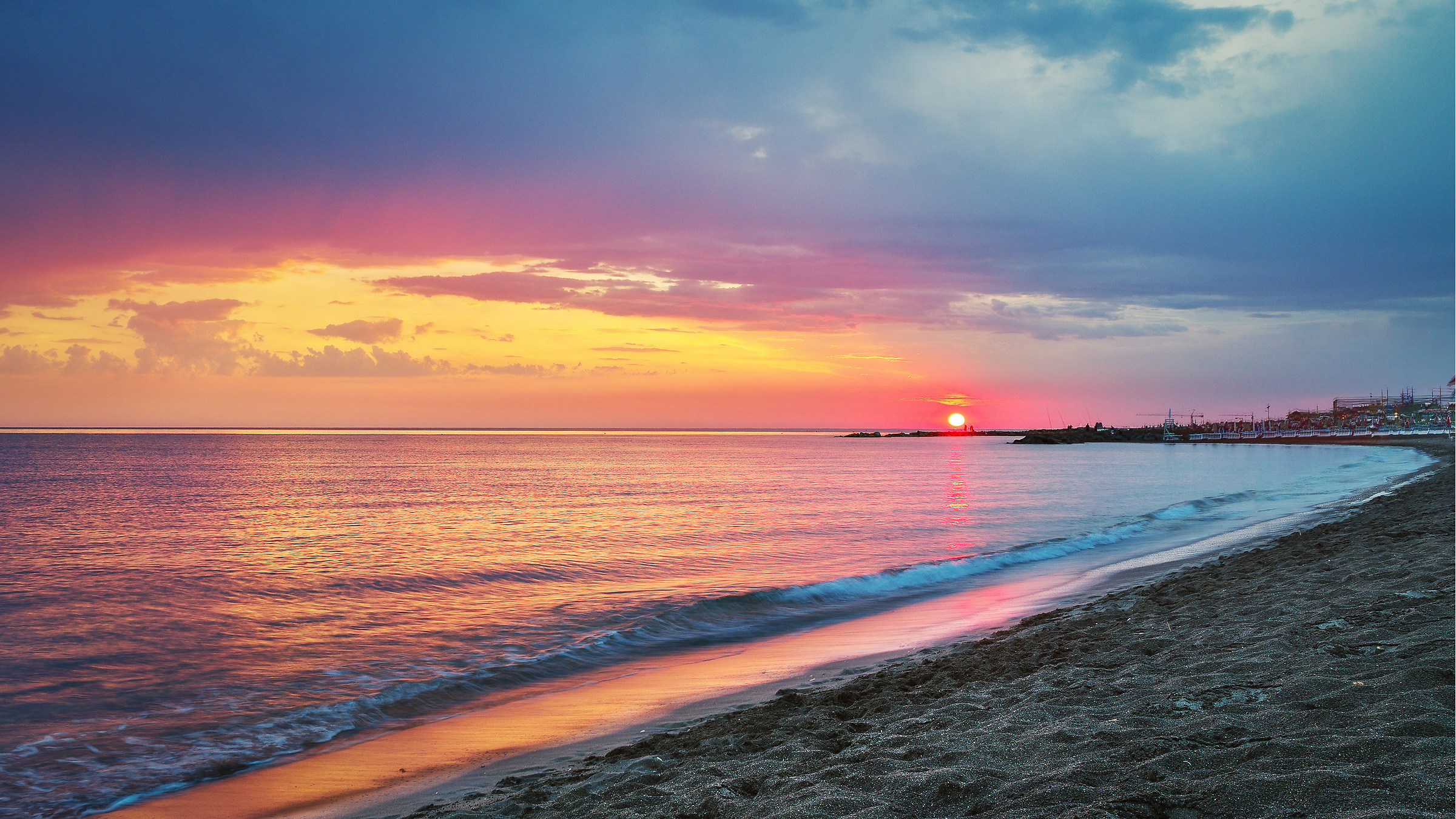 Sunset at La Dispoli