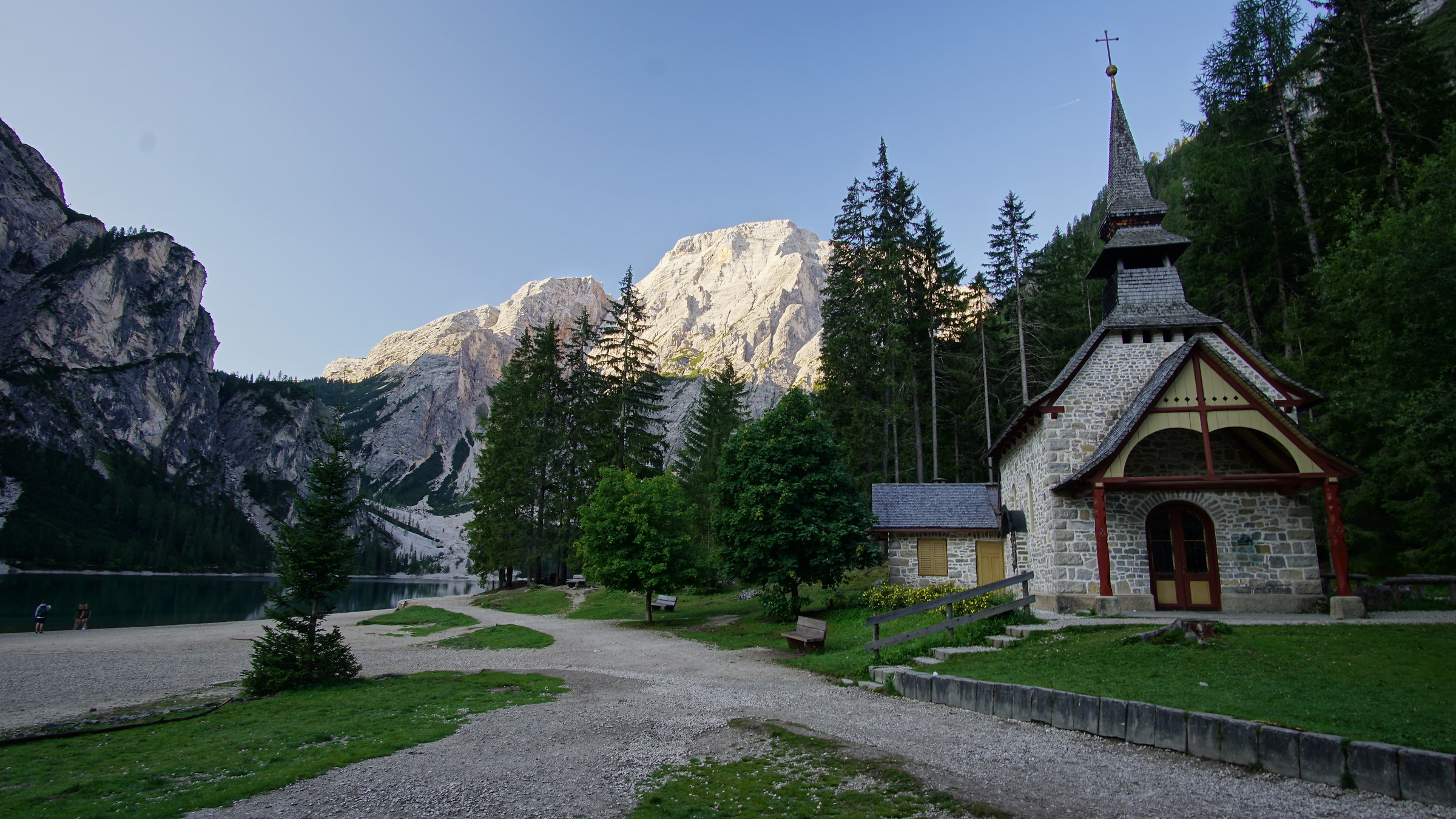 Un po di relax in solidutine il 16 Agosto..!! A braies