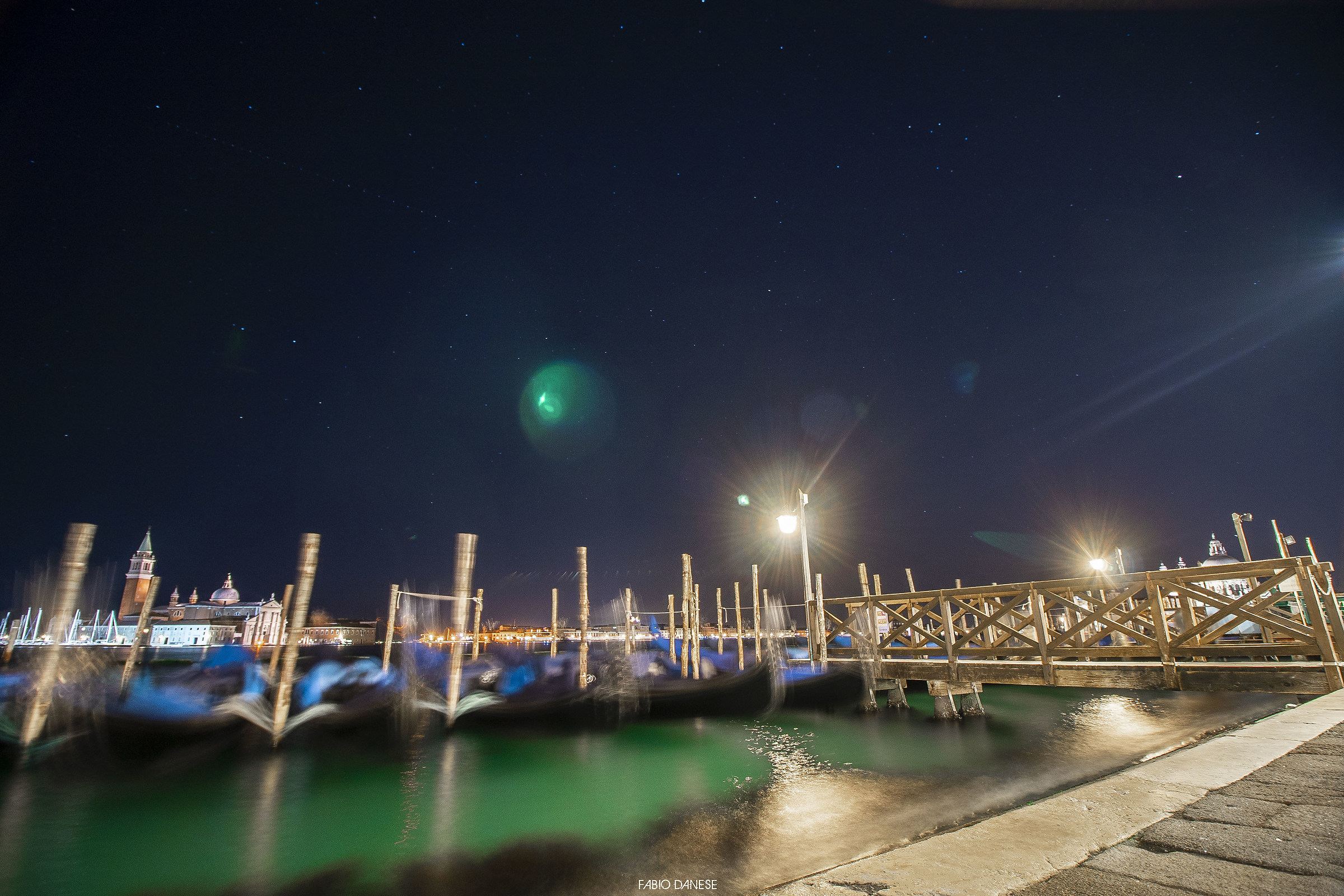 Gondole in movimento