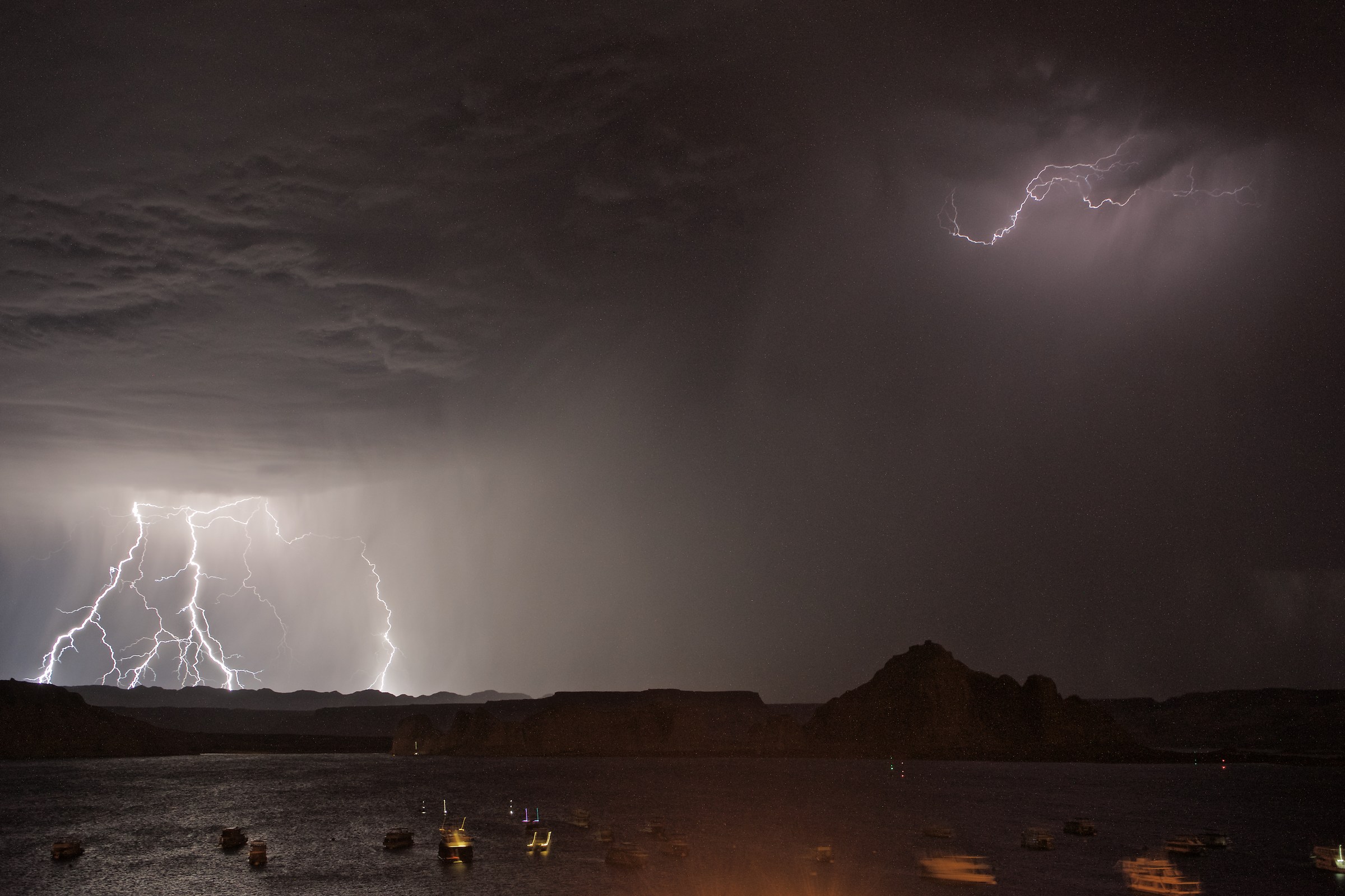 Flash Flood Areas Lake Powell