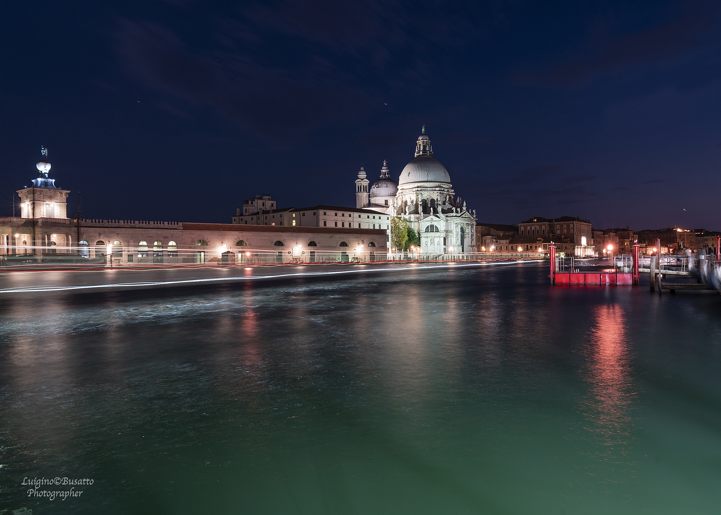 Basilica della Saluto di sera Venezia