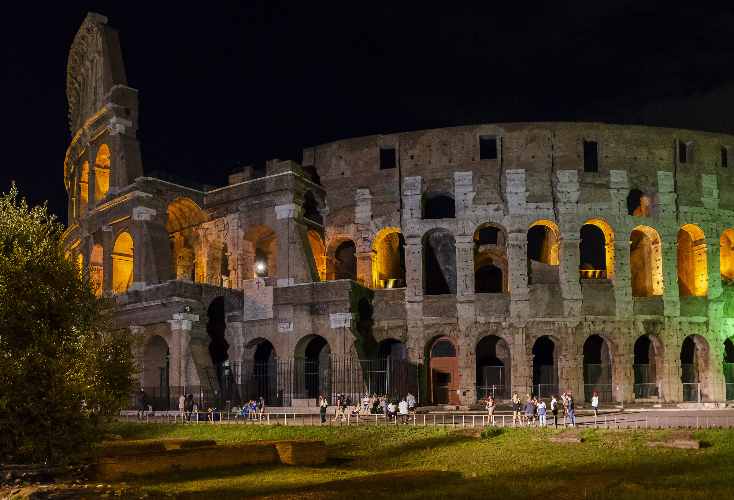 Colosseo. Ore 22.30