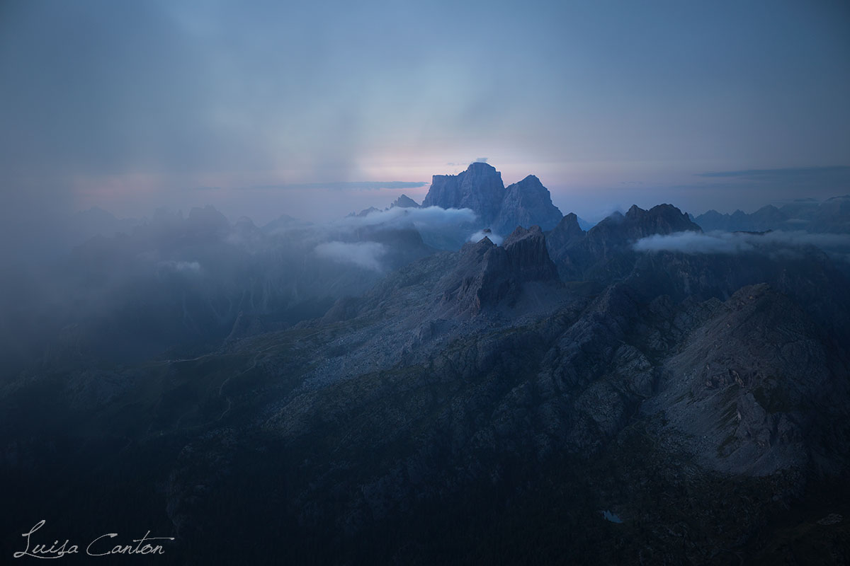 In the first light.. The Pelmo