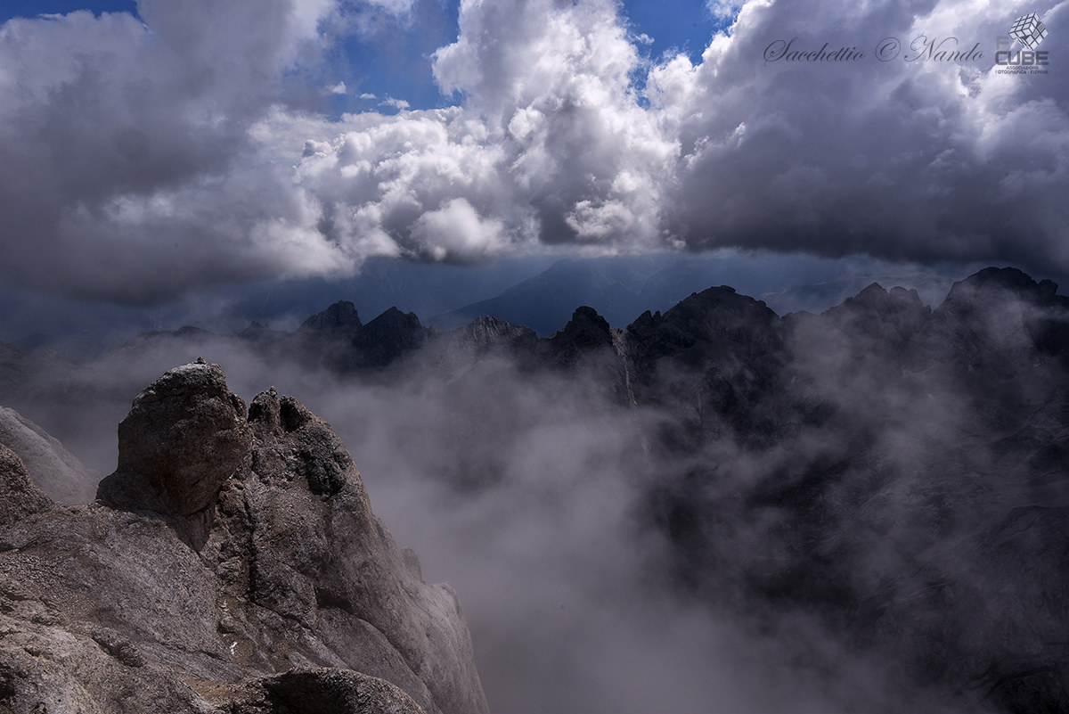 da terrazza panoramica Punta Rocca (mt. 3265)
