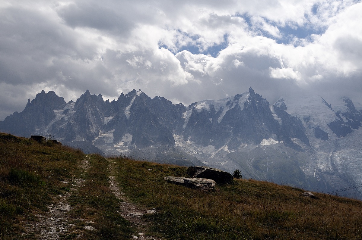Strada verso le Alpi Francesi
