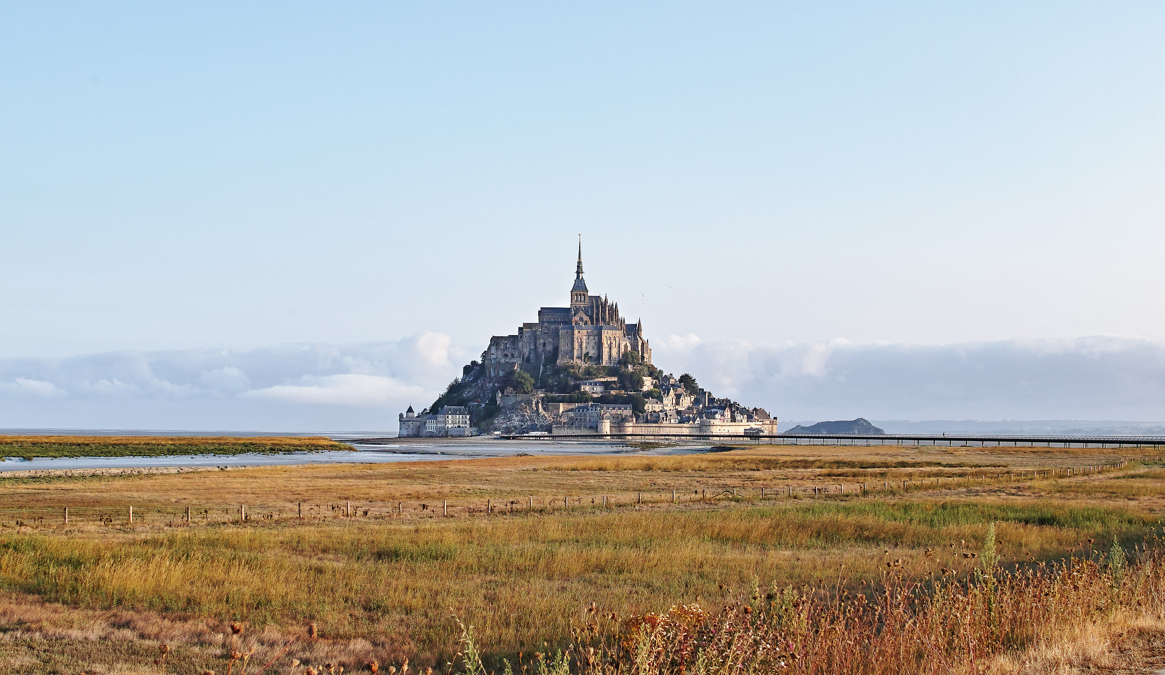 Alba a Mont Saint Michel