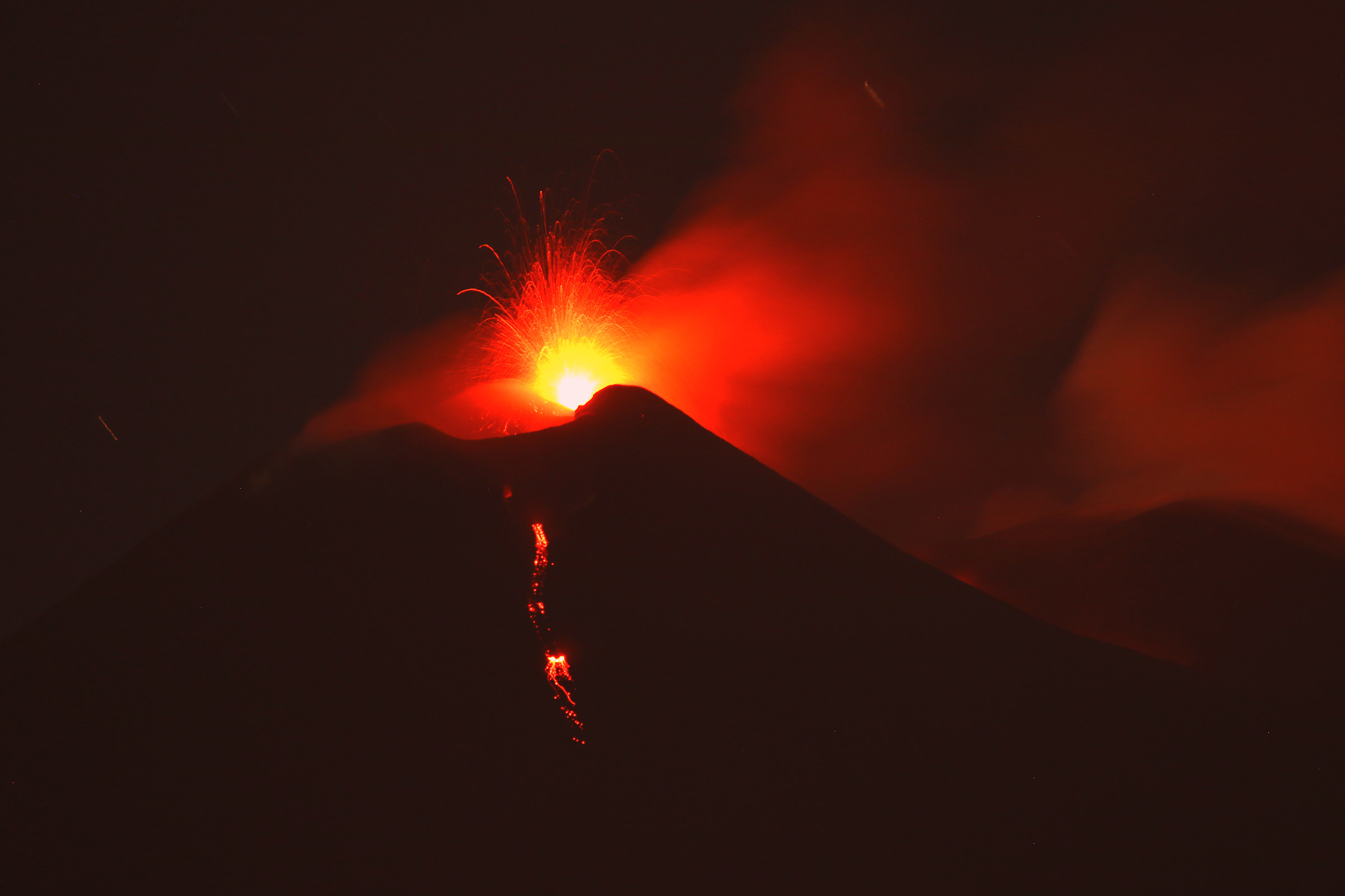Etna-South East crater 23-8-2018.