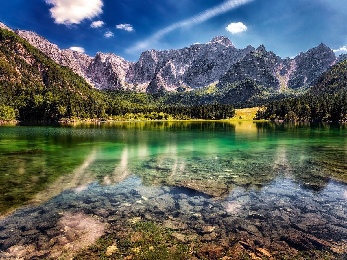 Fusine, lago superiore
