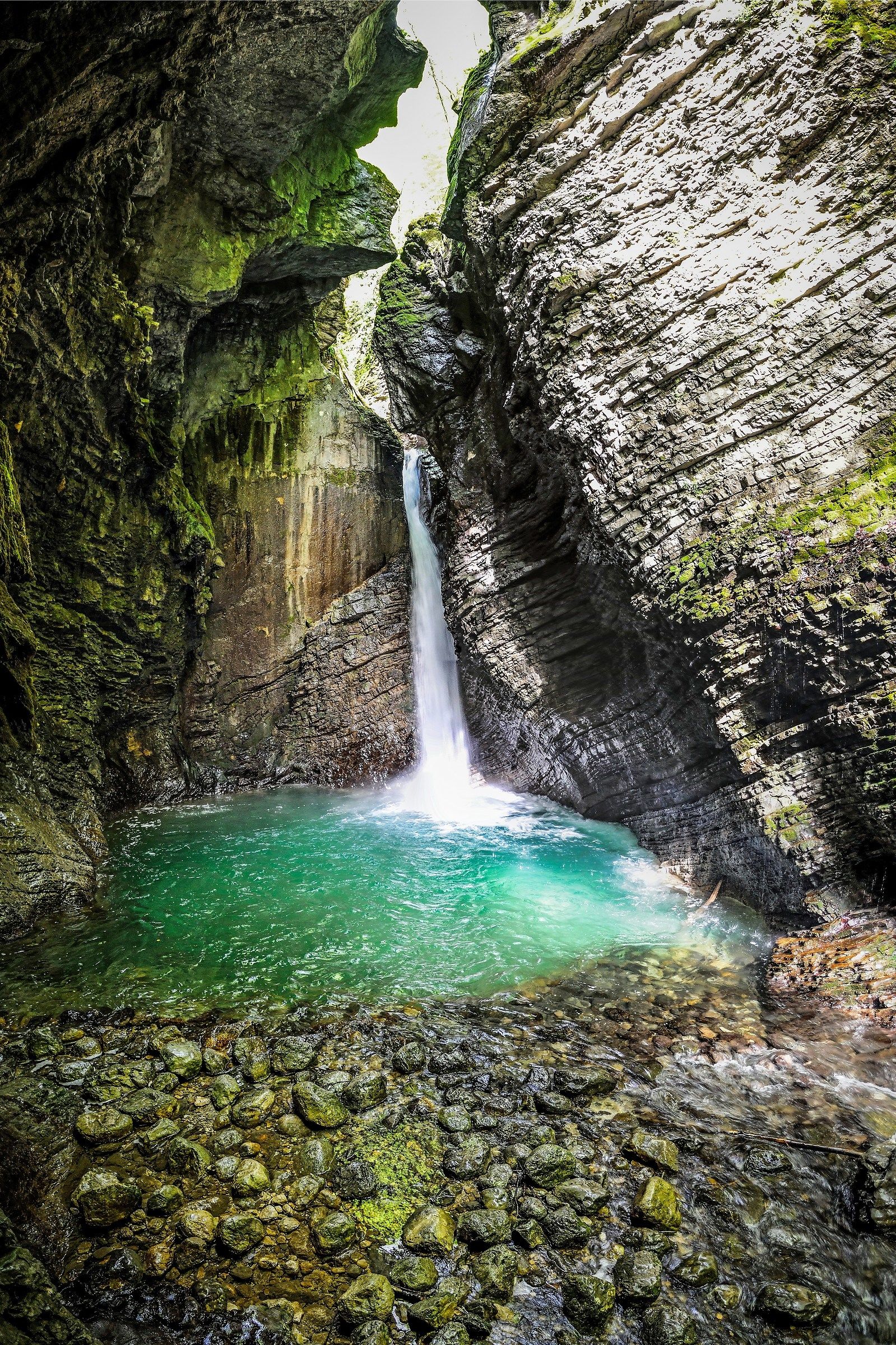 The waterfall of Kozjak