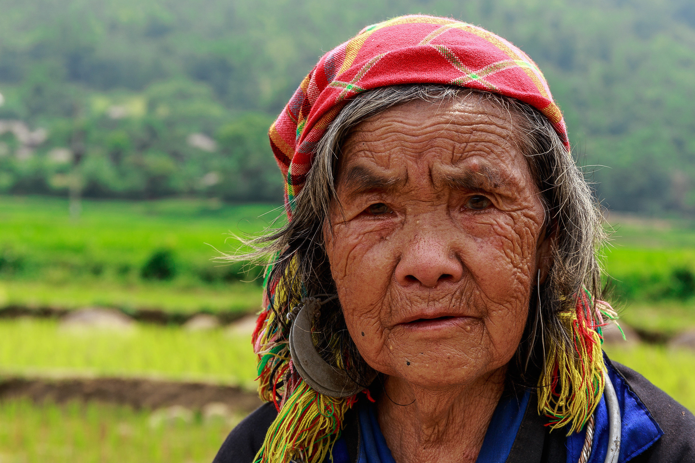 An old Muong lady
