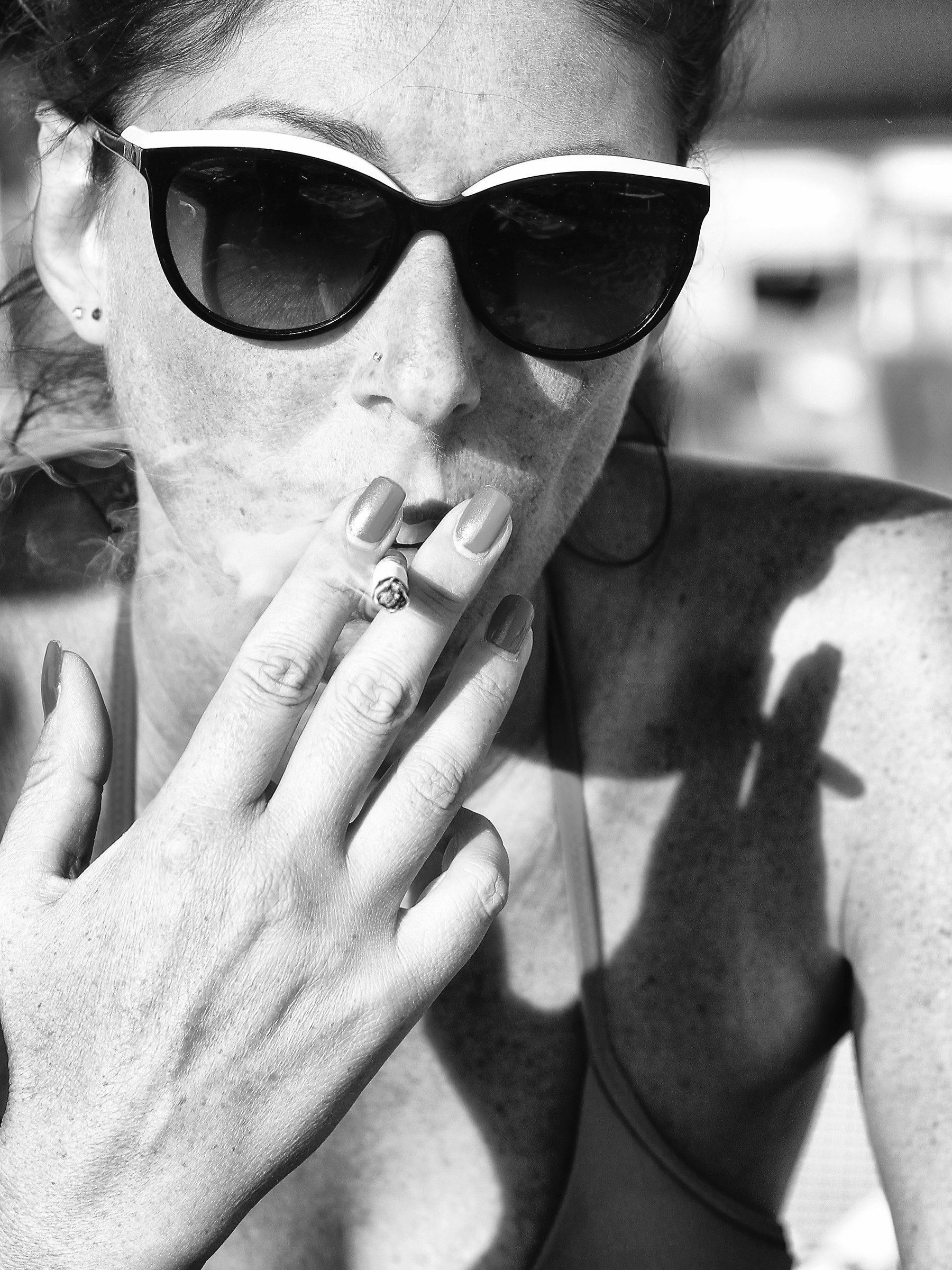 The smoke & the shadodow