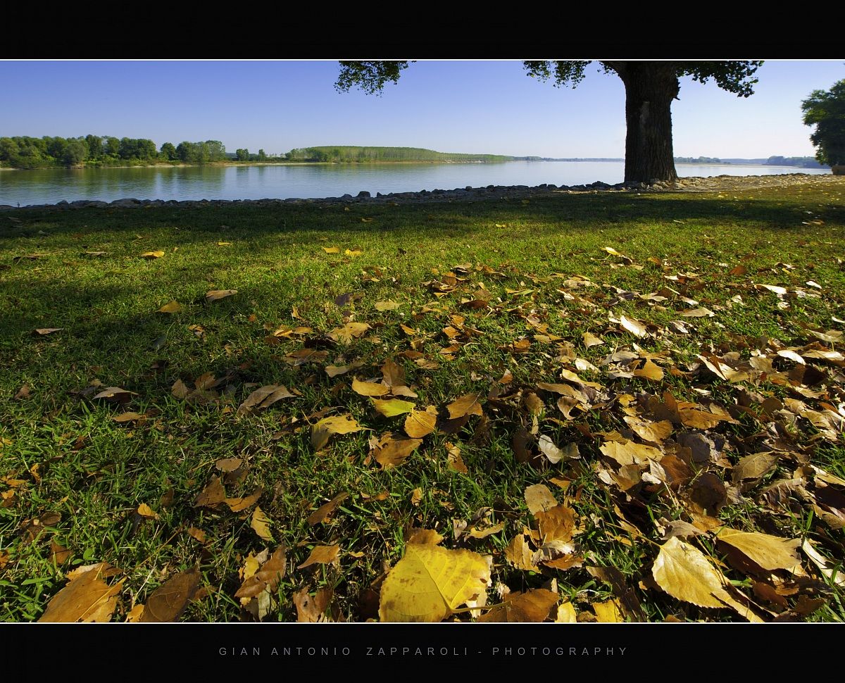 October on the banks of the Po