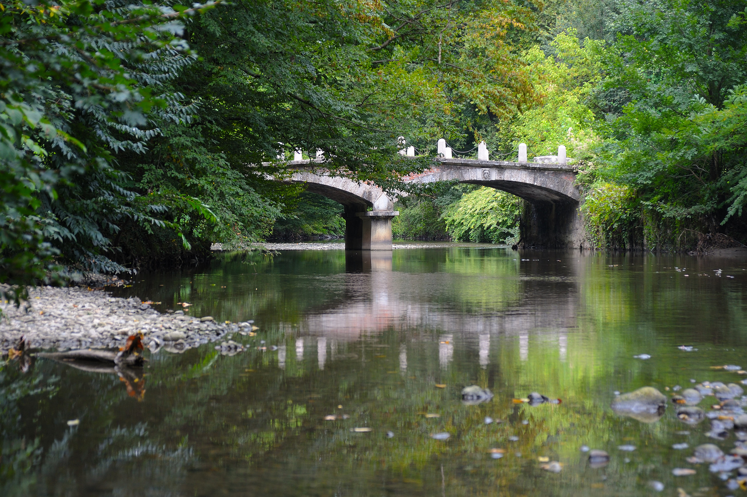 Ponte delle Catene, Parco di Monza