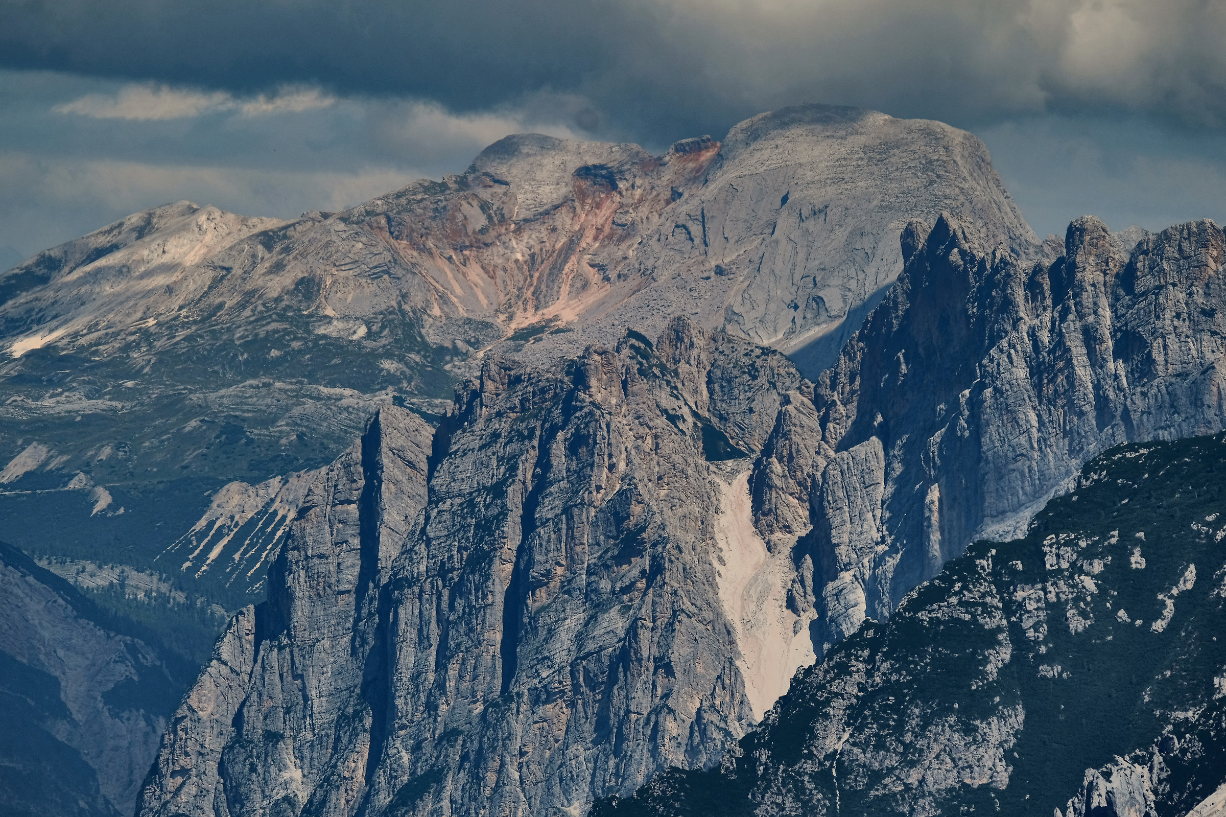 Croda del Becco from Mount Rite