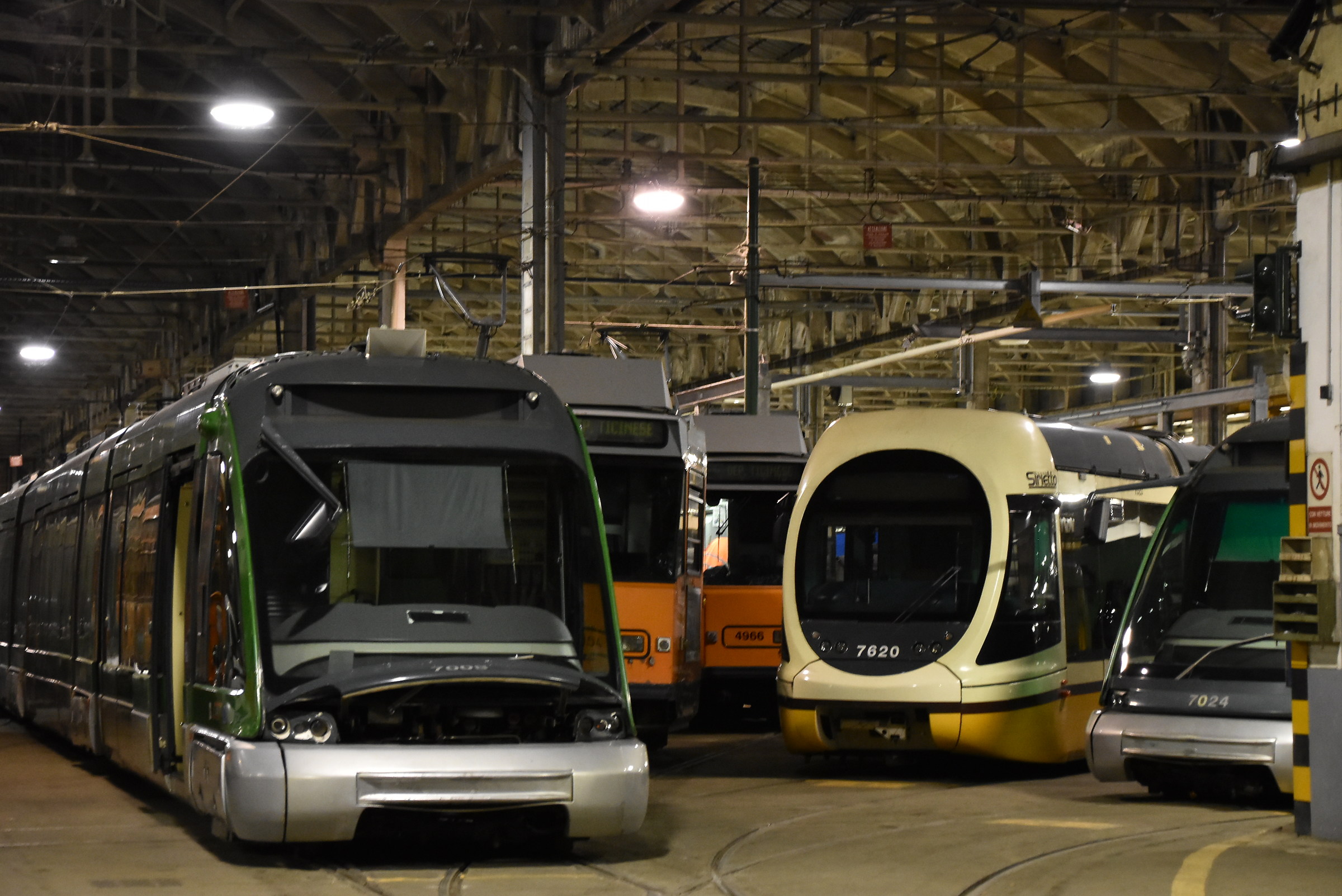 Don't wake the sleeping tram!