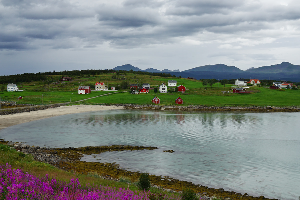 From Nordkapp on the way to the Lofoten