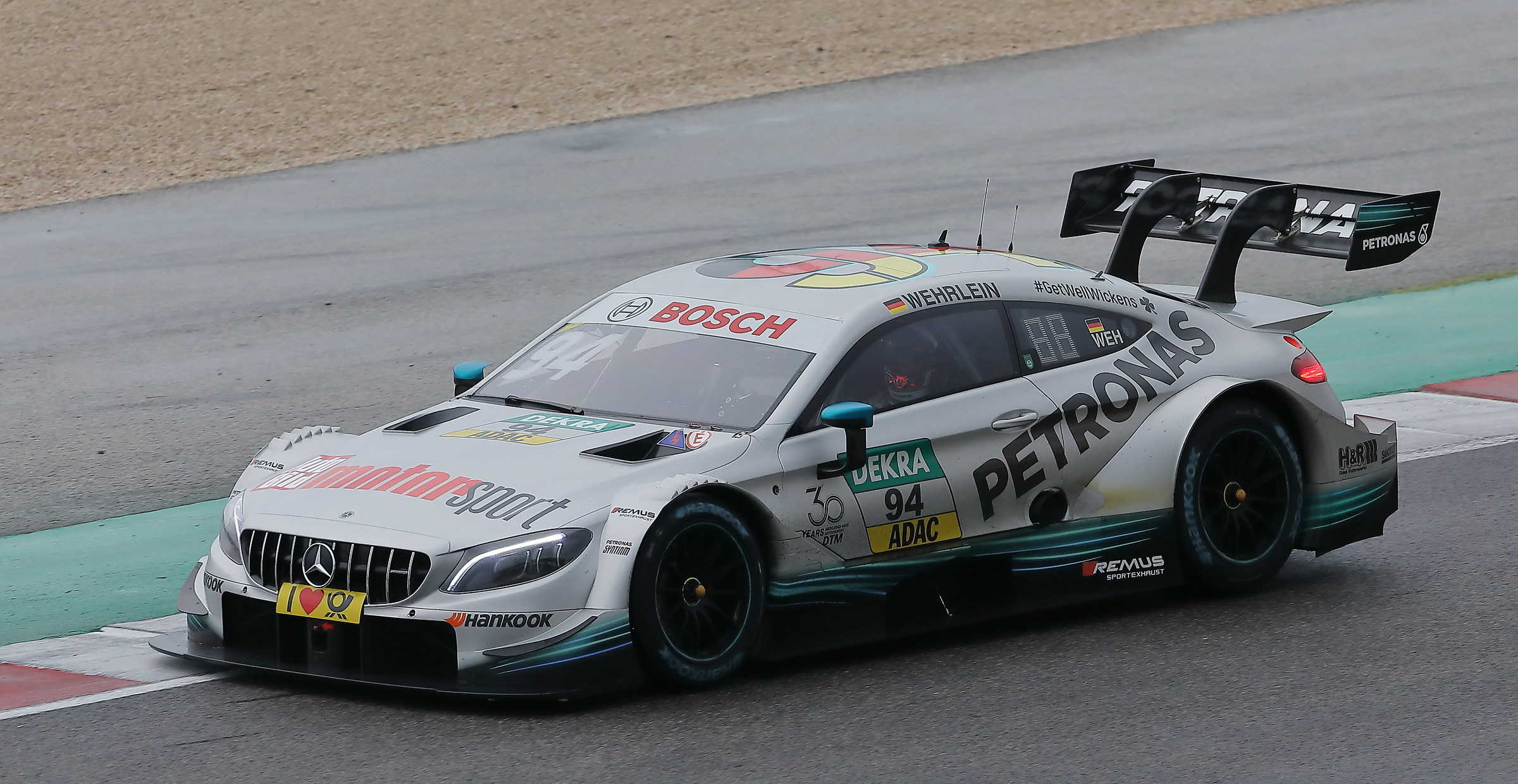 D T M a Misano. Pascal Wehrlein. Mercedes.