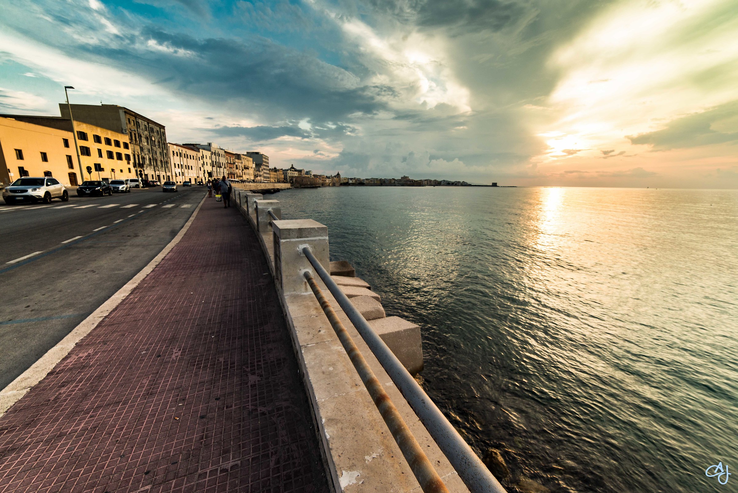 Sunset in Trapani