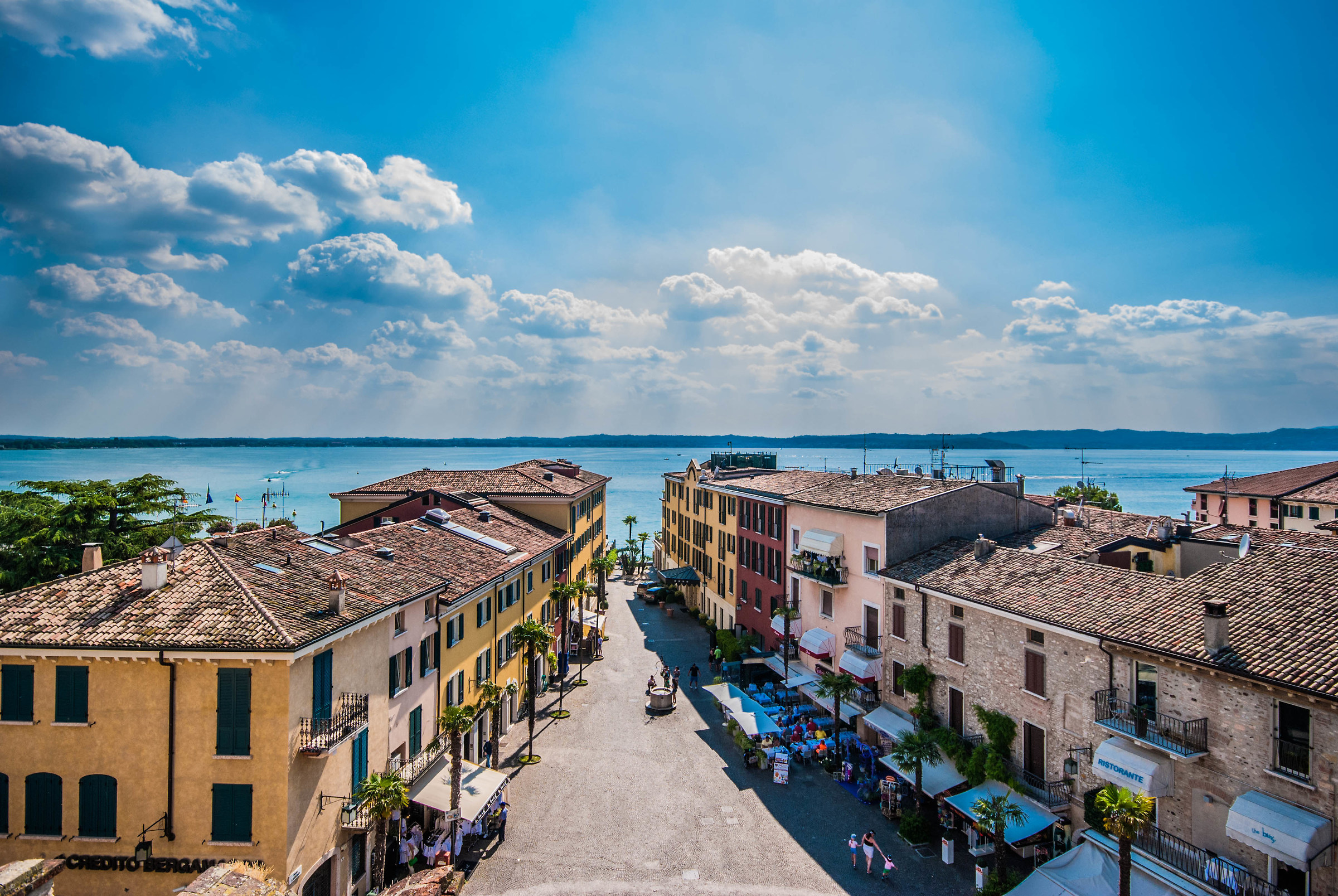 Sirmione View from the castle