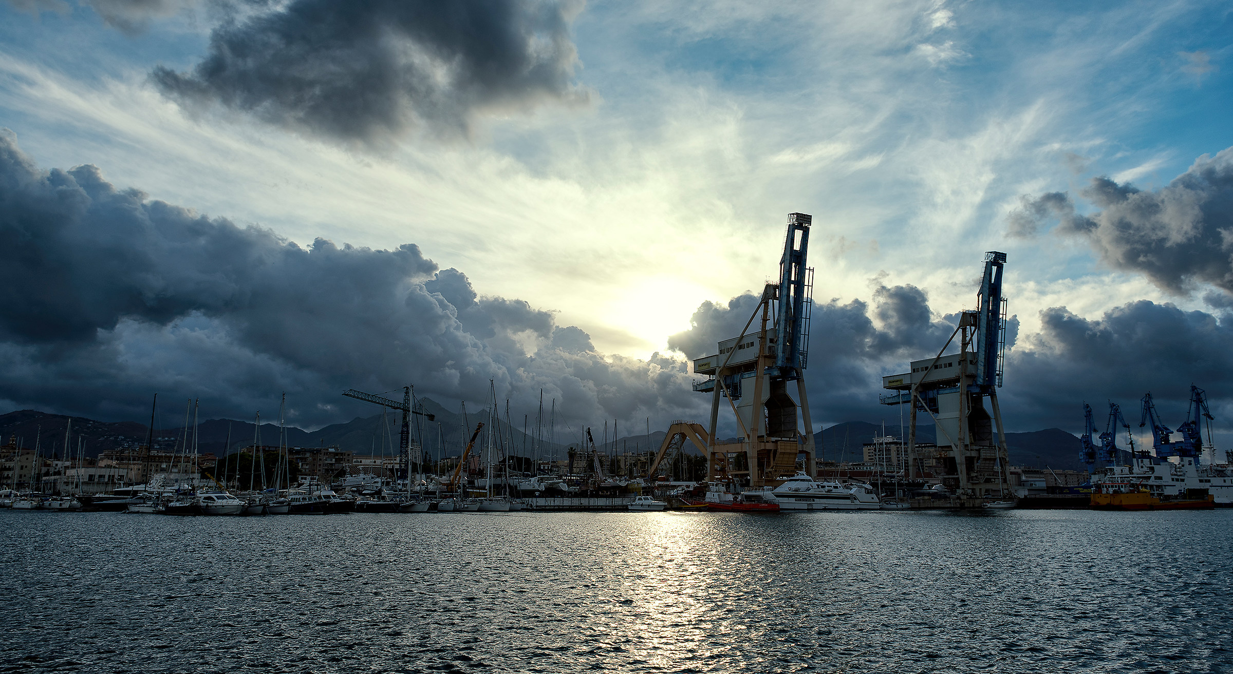 Palermo View from the port