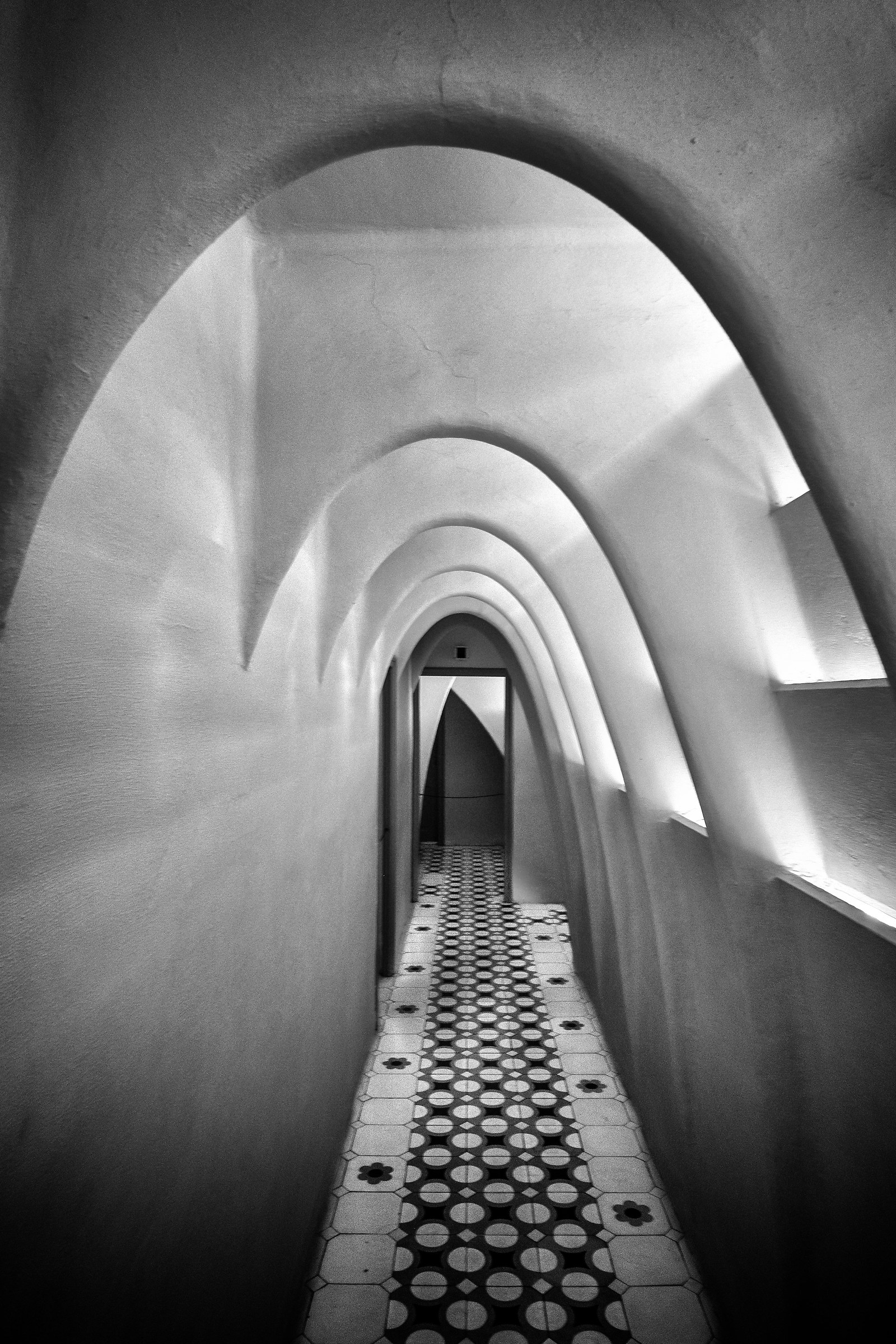 Corridoio, Casa Batlló, Antoni Gaudí, Barcello...