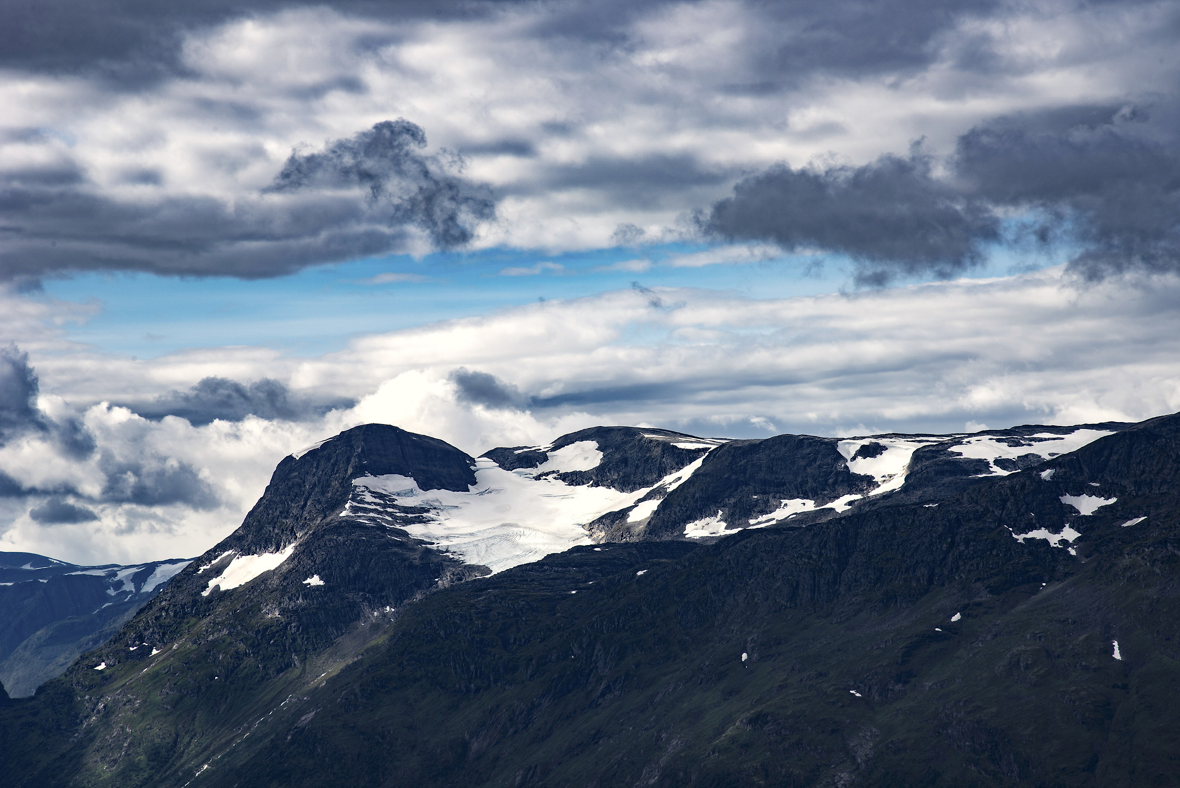 sulle cime dei fiordi