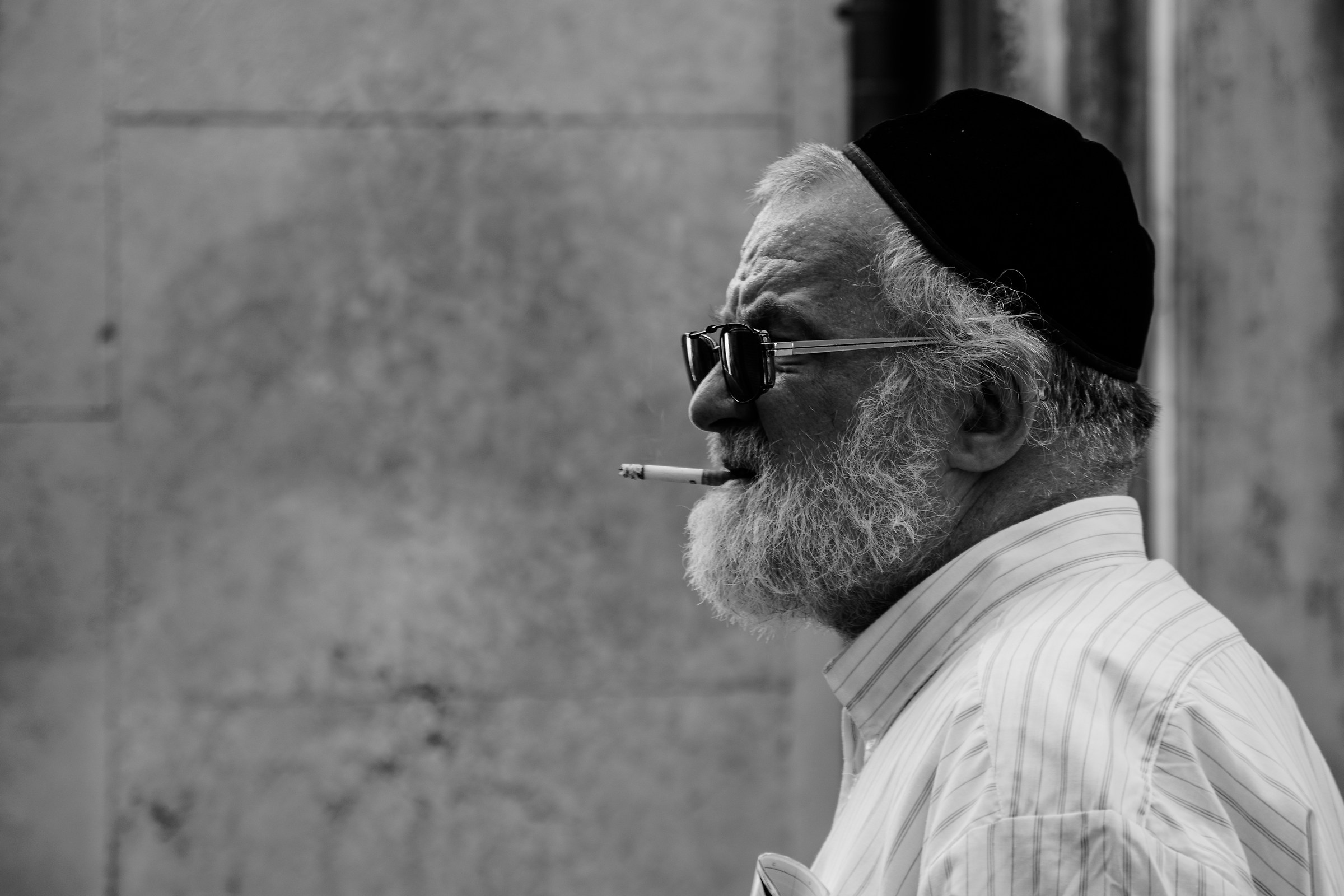 A rabbi among the calluses