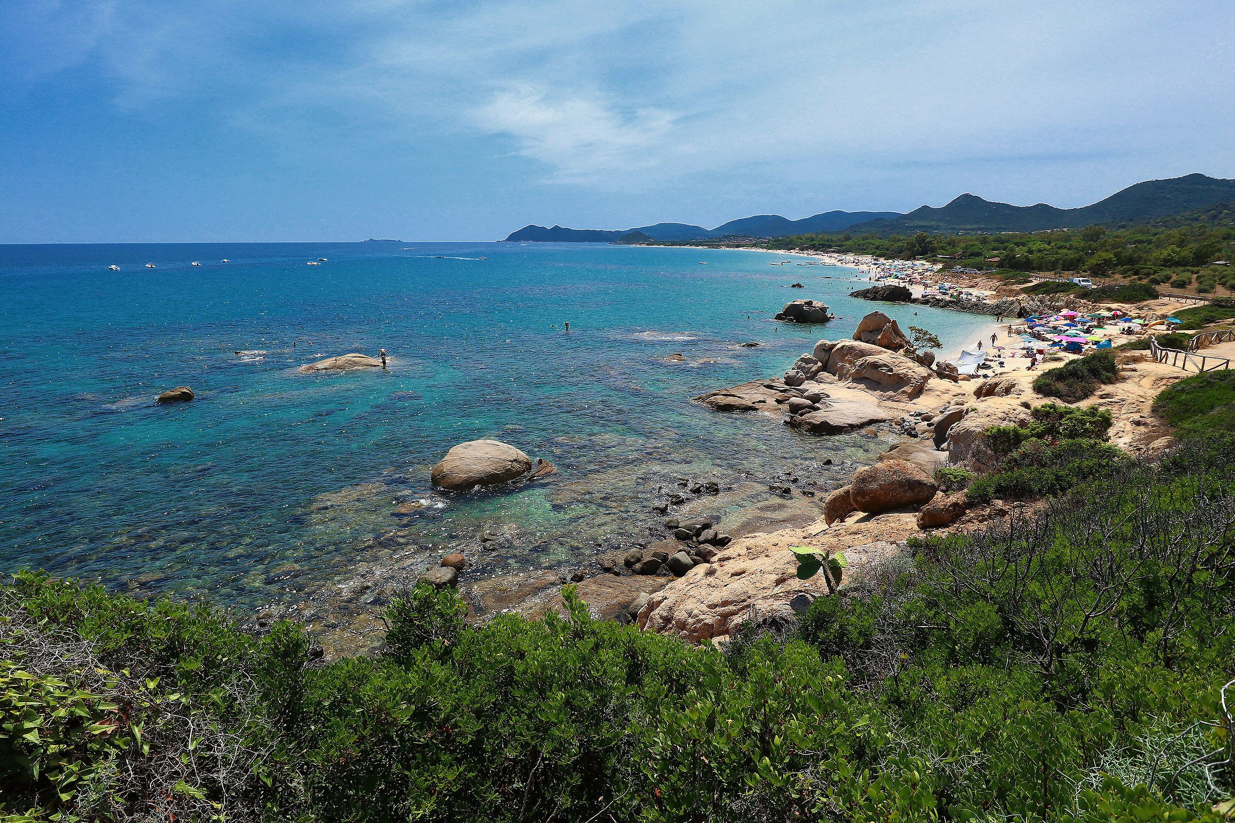 ... between Villasimius and Costa Rei