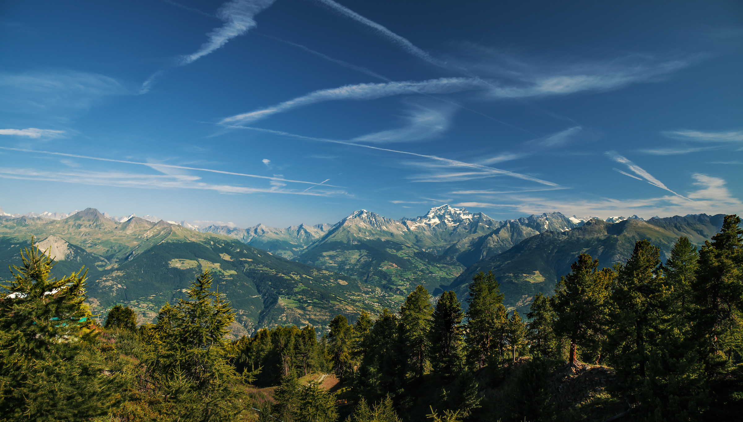 verso il lago di Chamolé