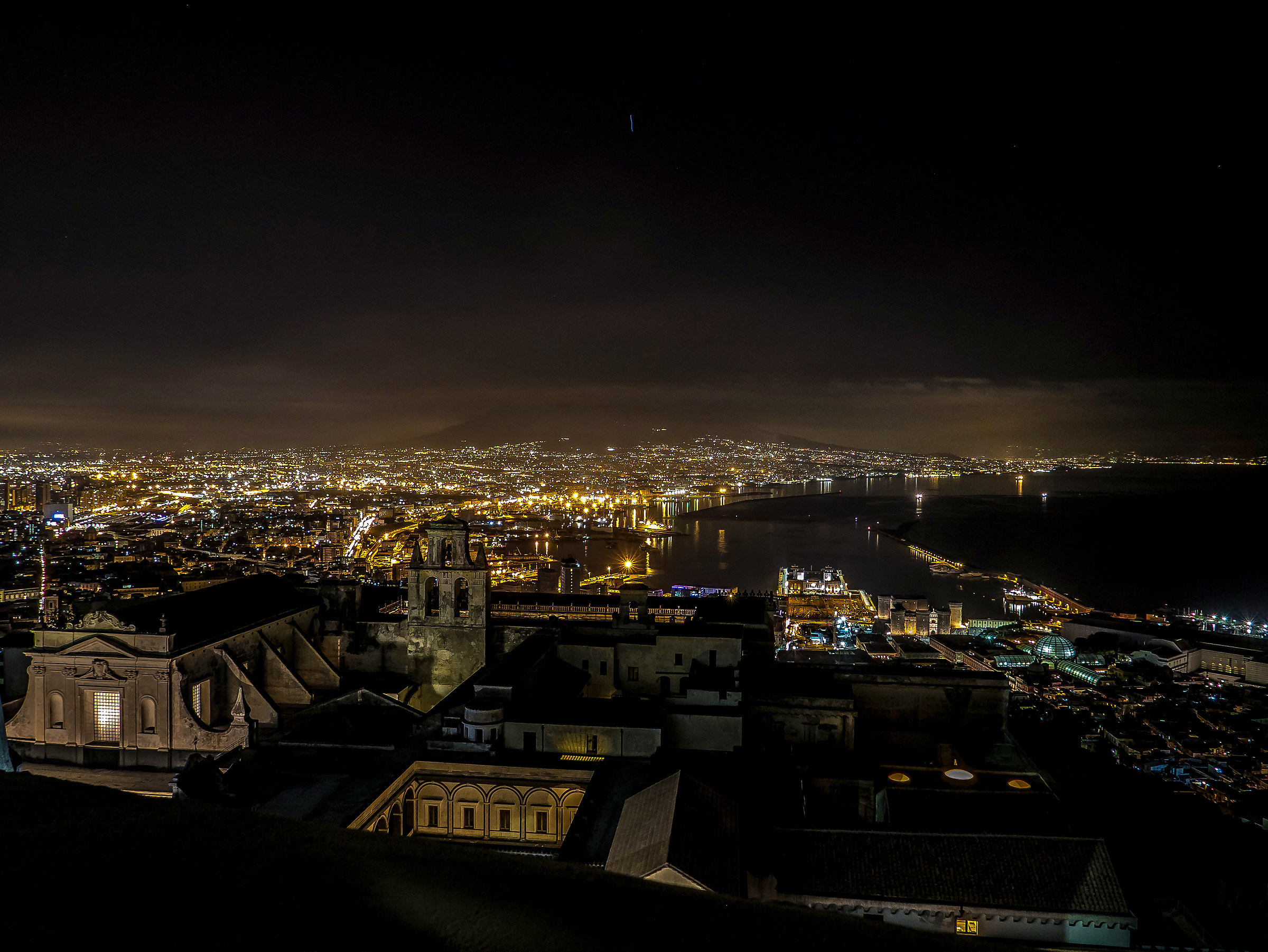 Napoli-vista da castel s Elmo - Notturno