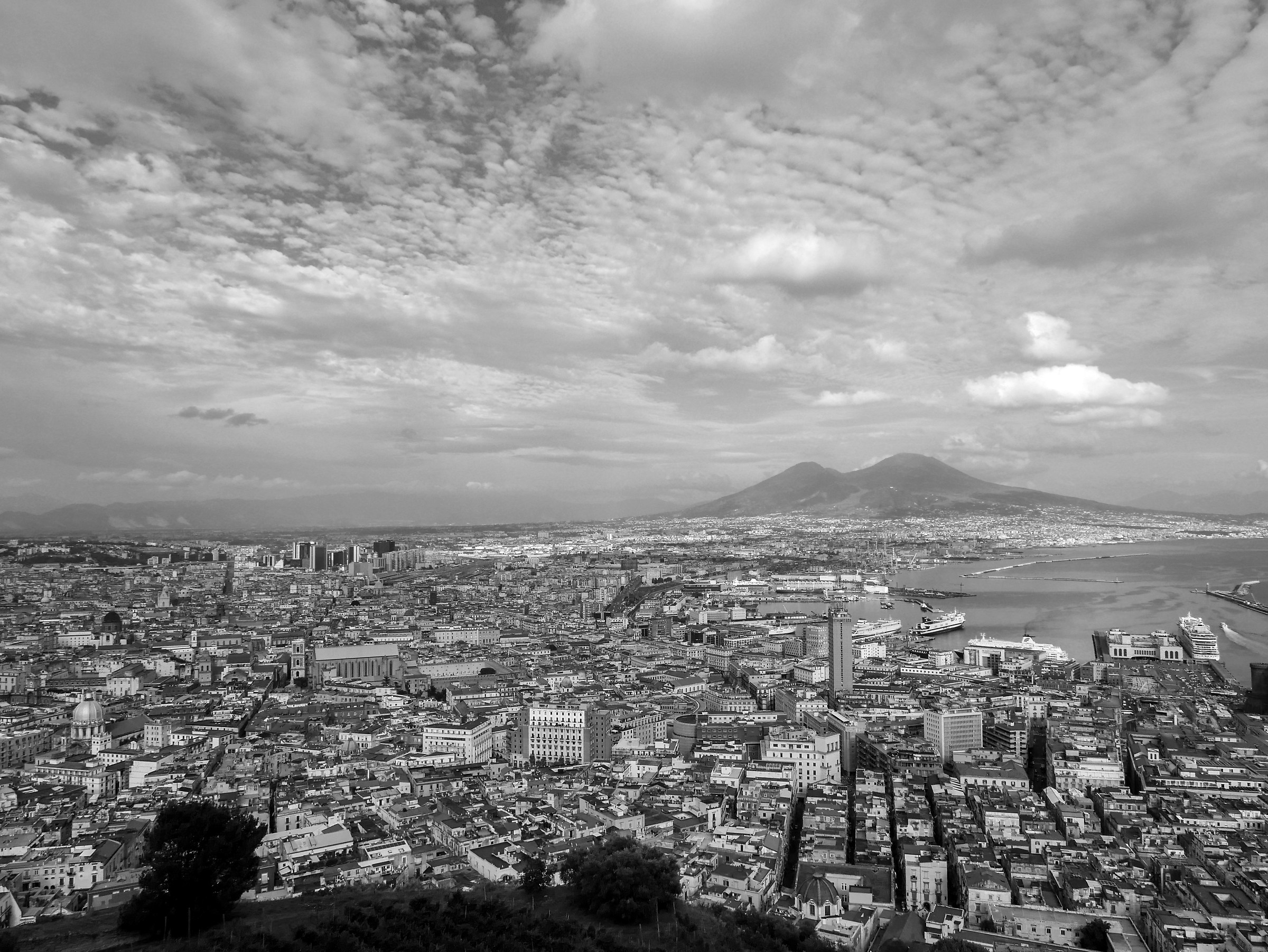 Vesuvio - vista dalla Certosa S Martino