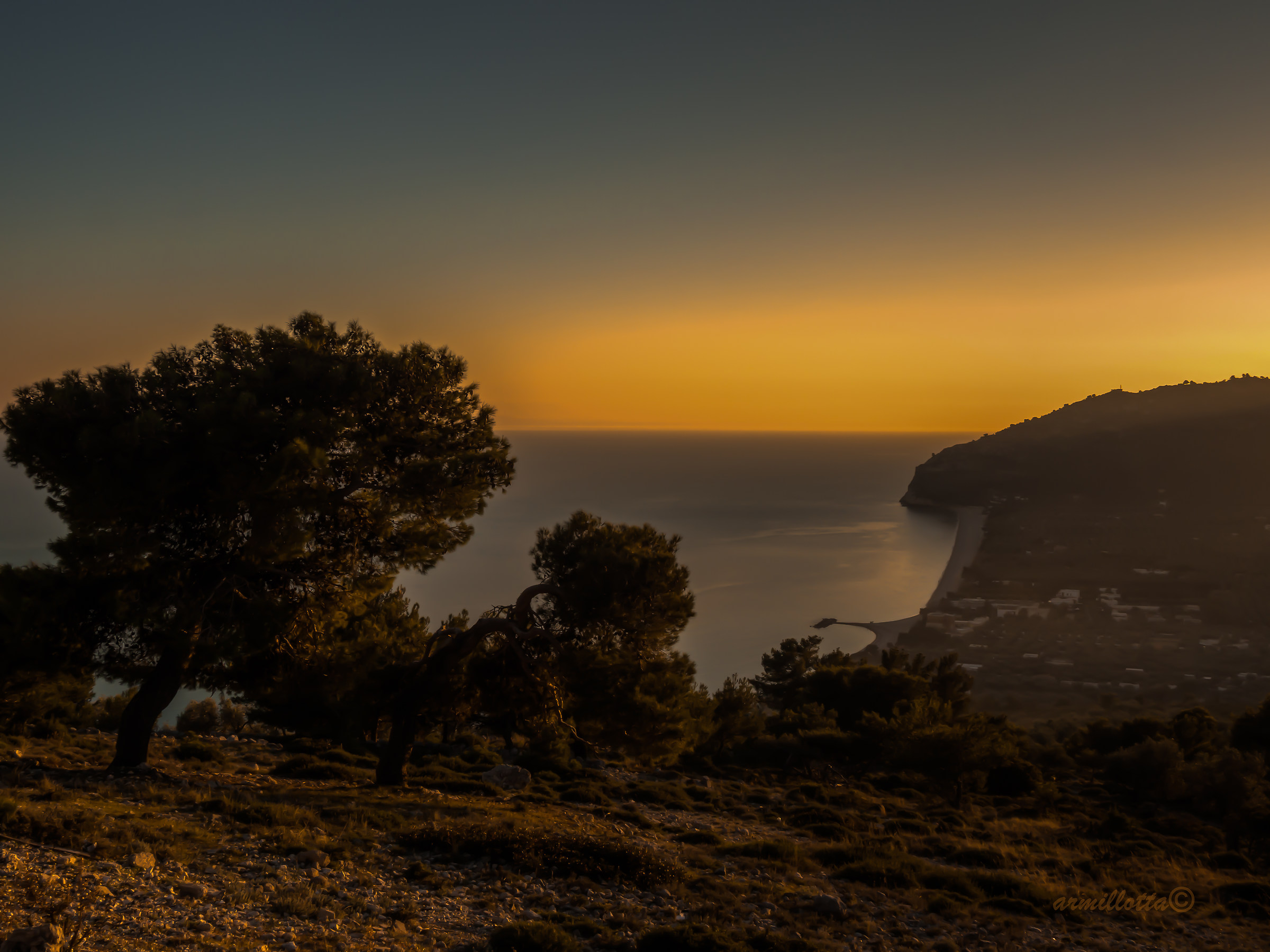 panorama mattinata dal principe
