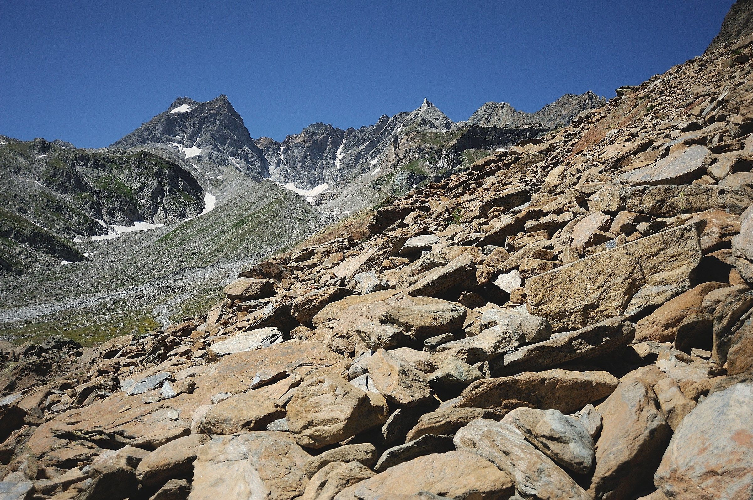 Break down on the slopes of the red