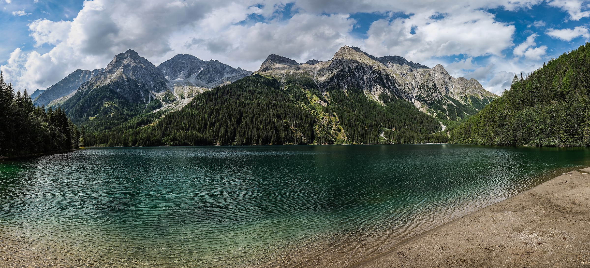 lago di Anterselva d'estate
