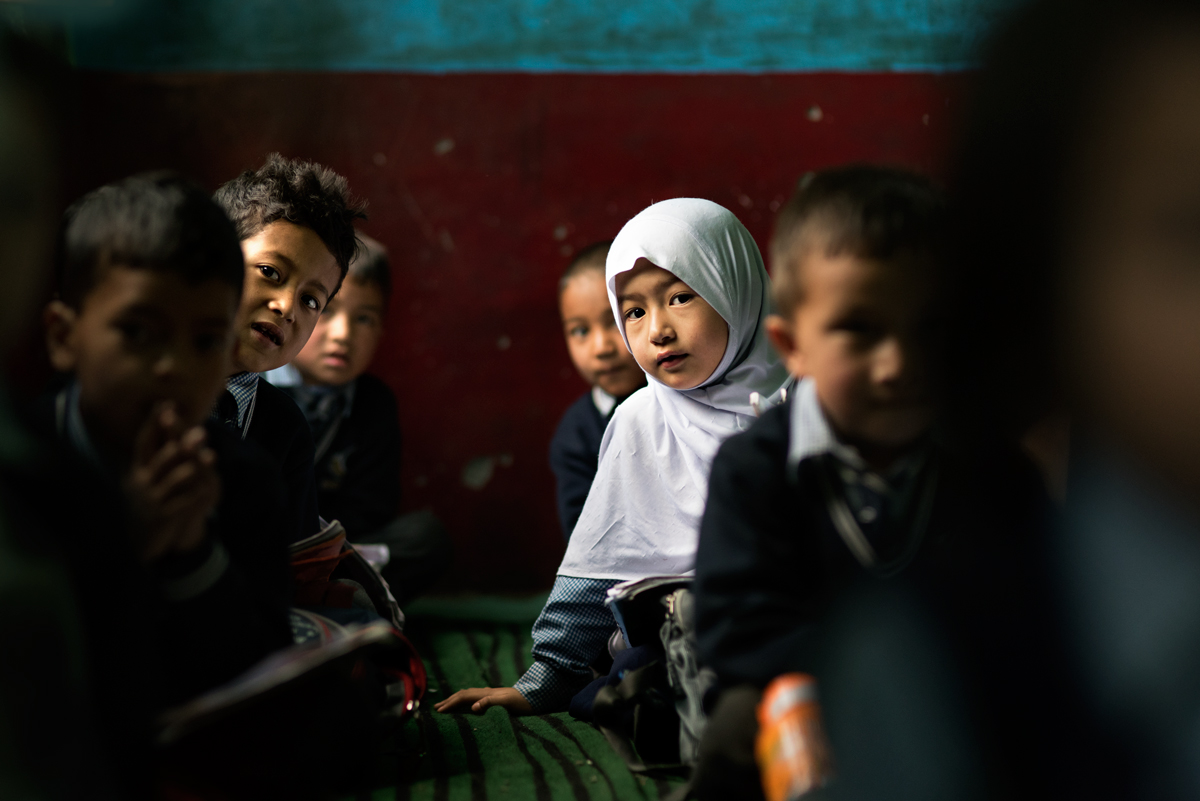 .Ladakh. Scuola coranica Kargil.