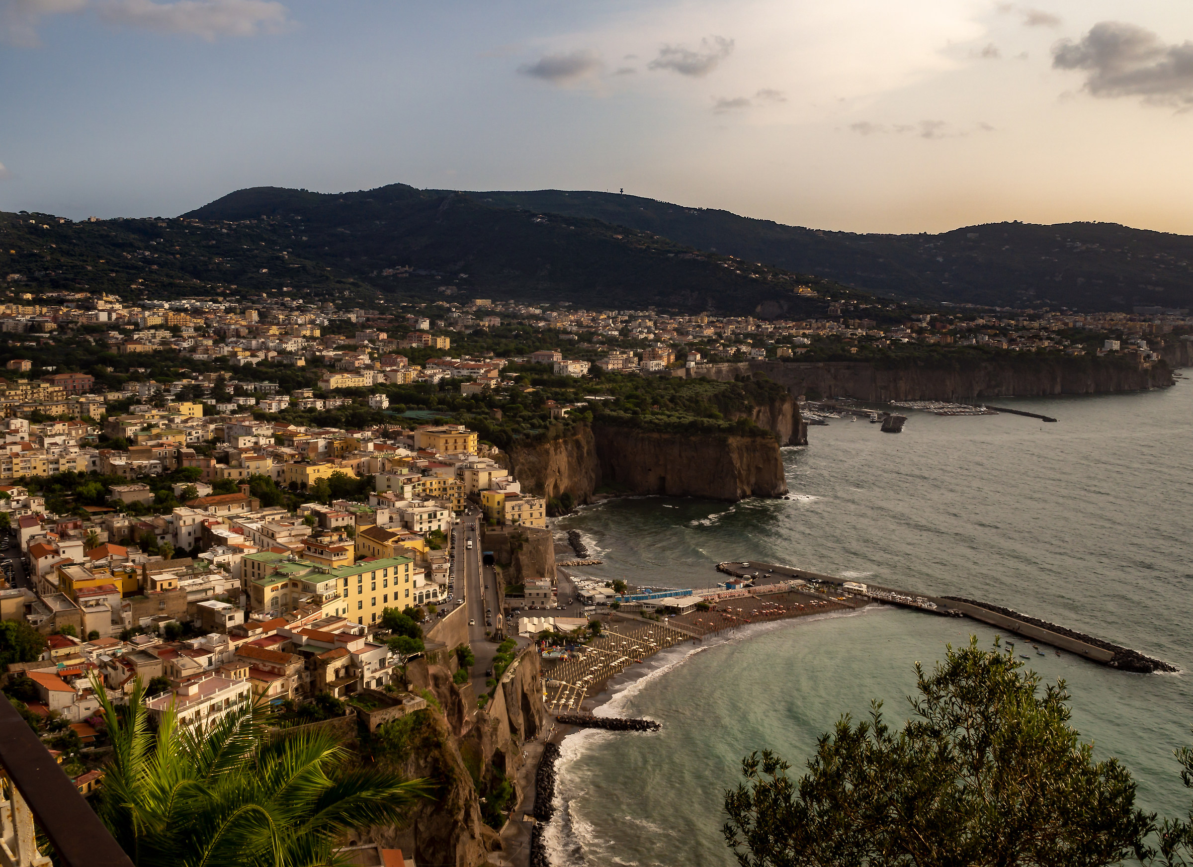 View of Seiano on the border with Sorrento
