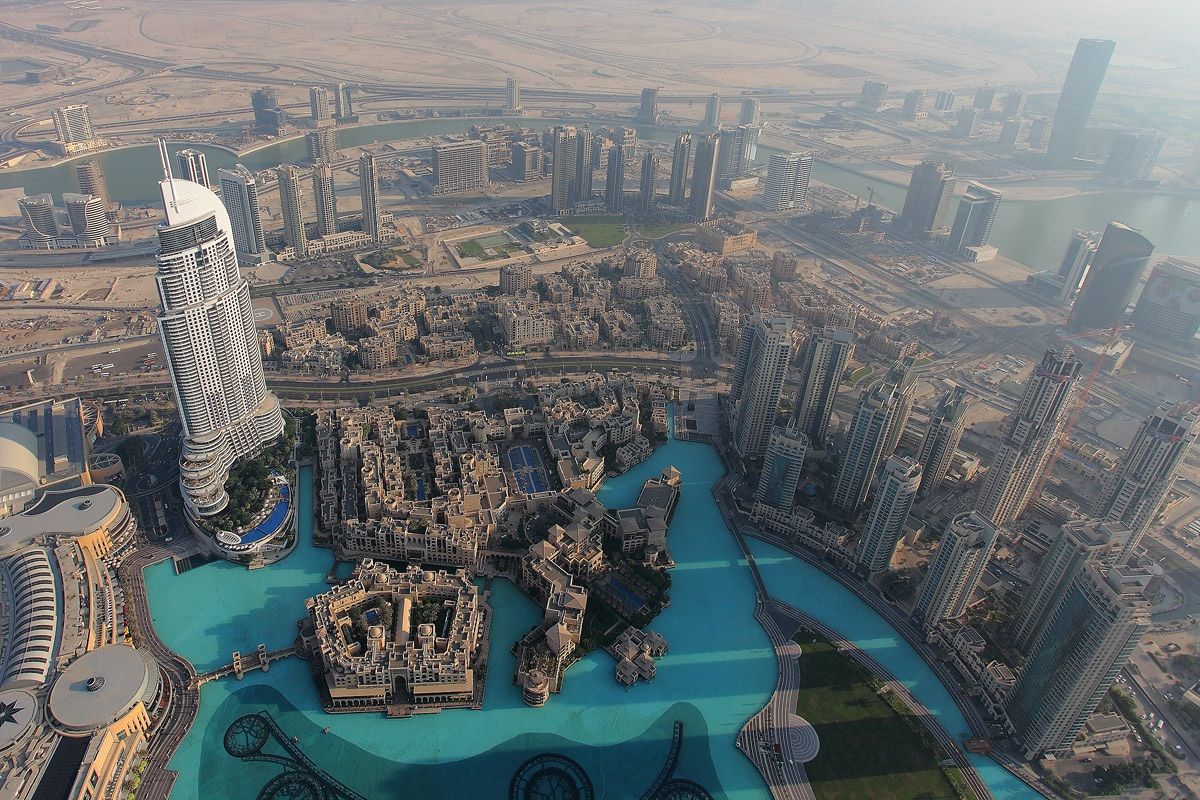 View from the Burj Khalifa