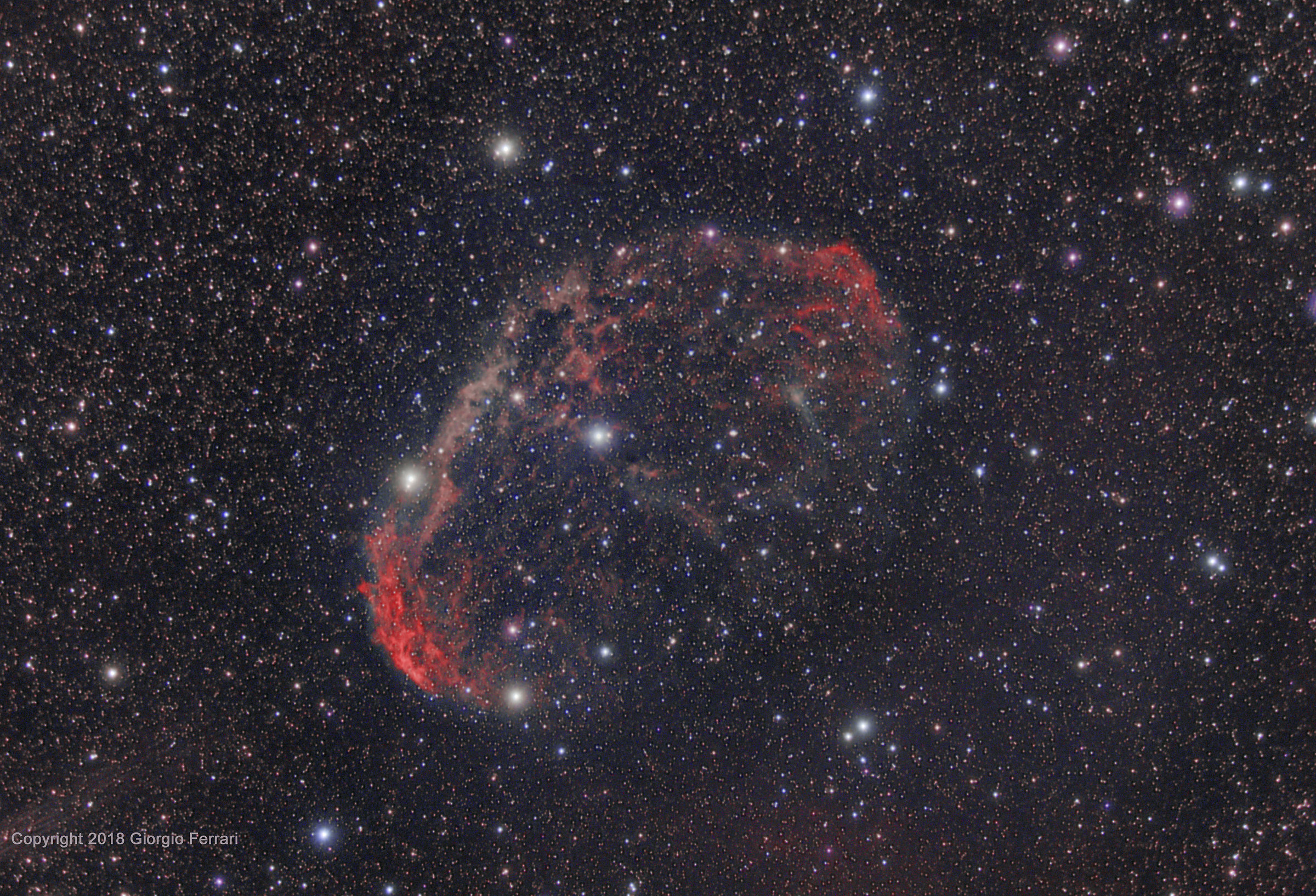NGC 6888 Nebula Crescent