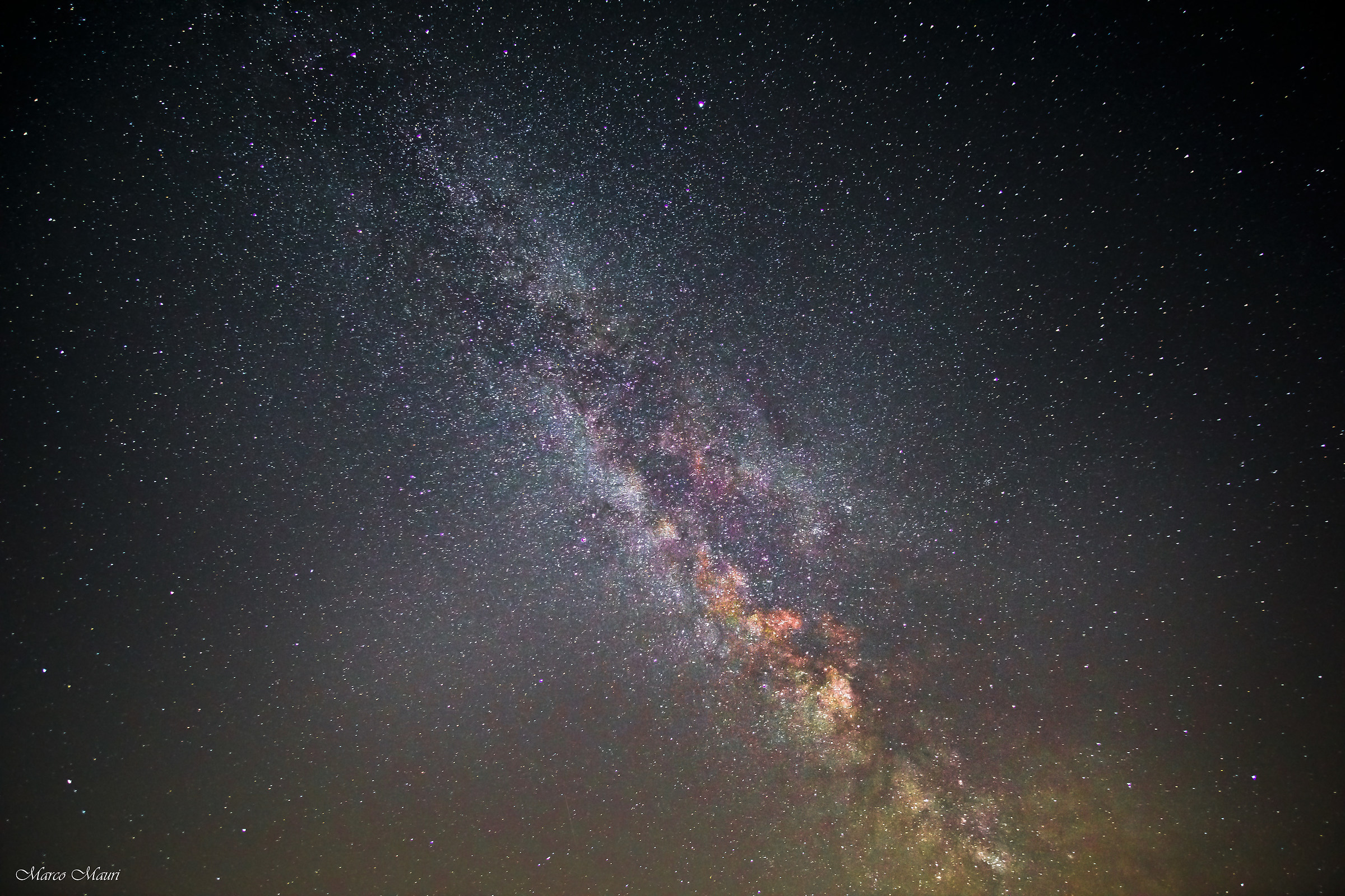 Via lattea in Val di Scalve