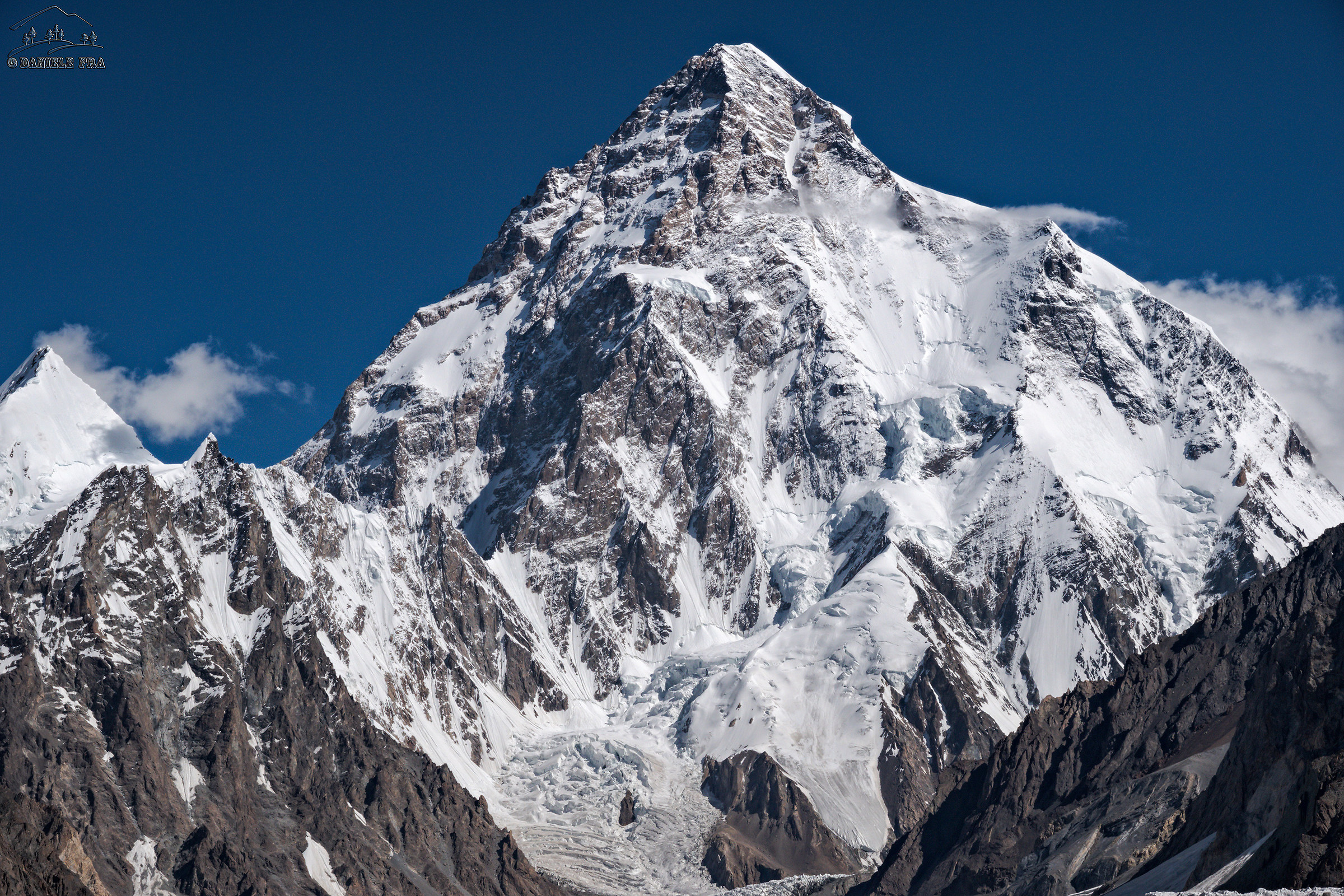 K2 from Broad Peak Base Camp