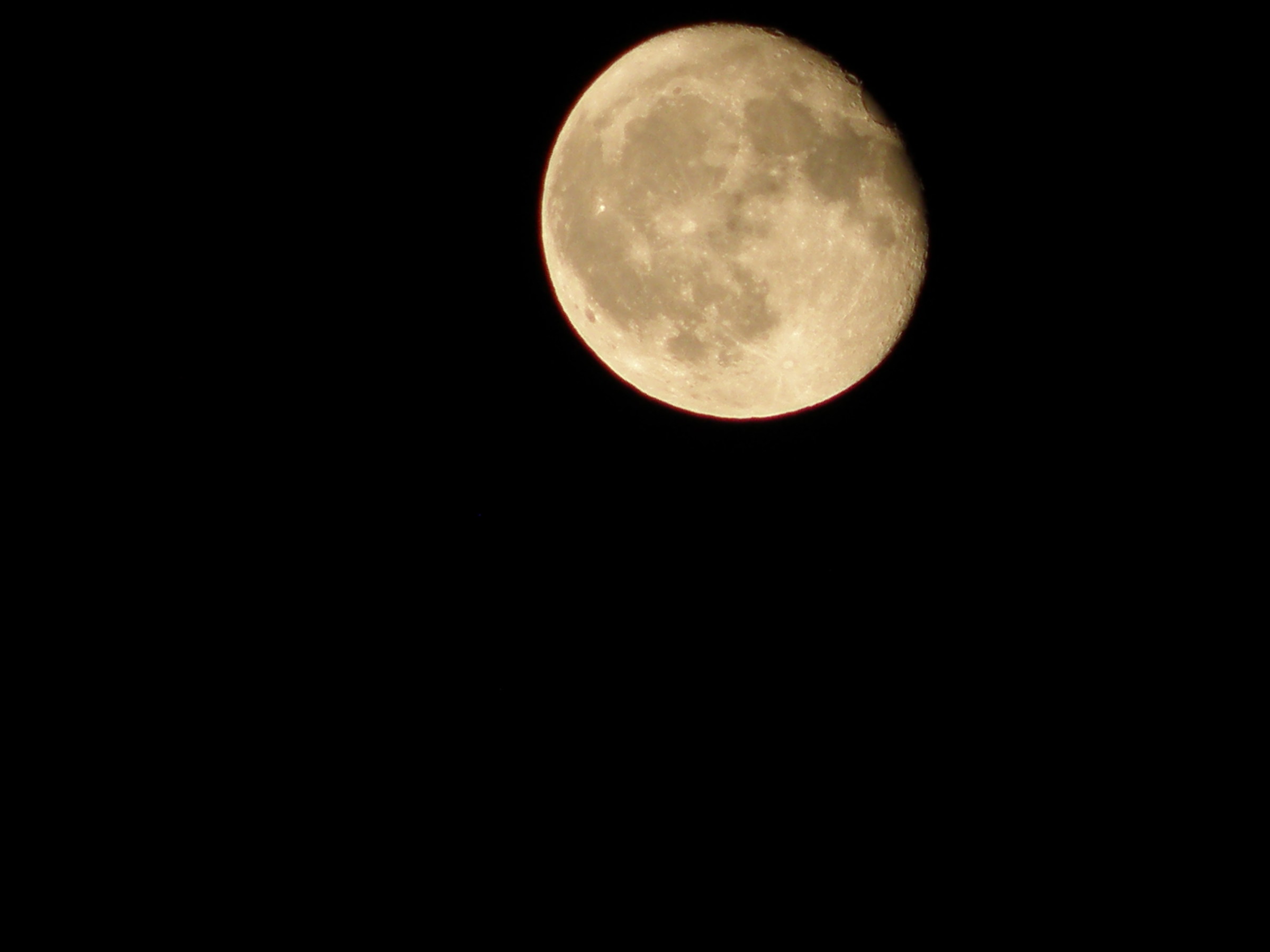 Moon in Digital Zoom