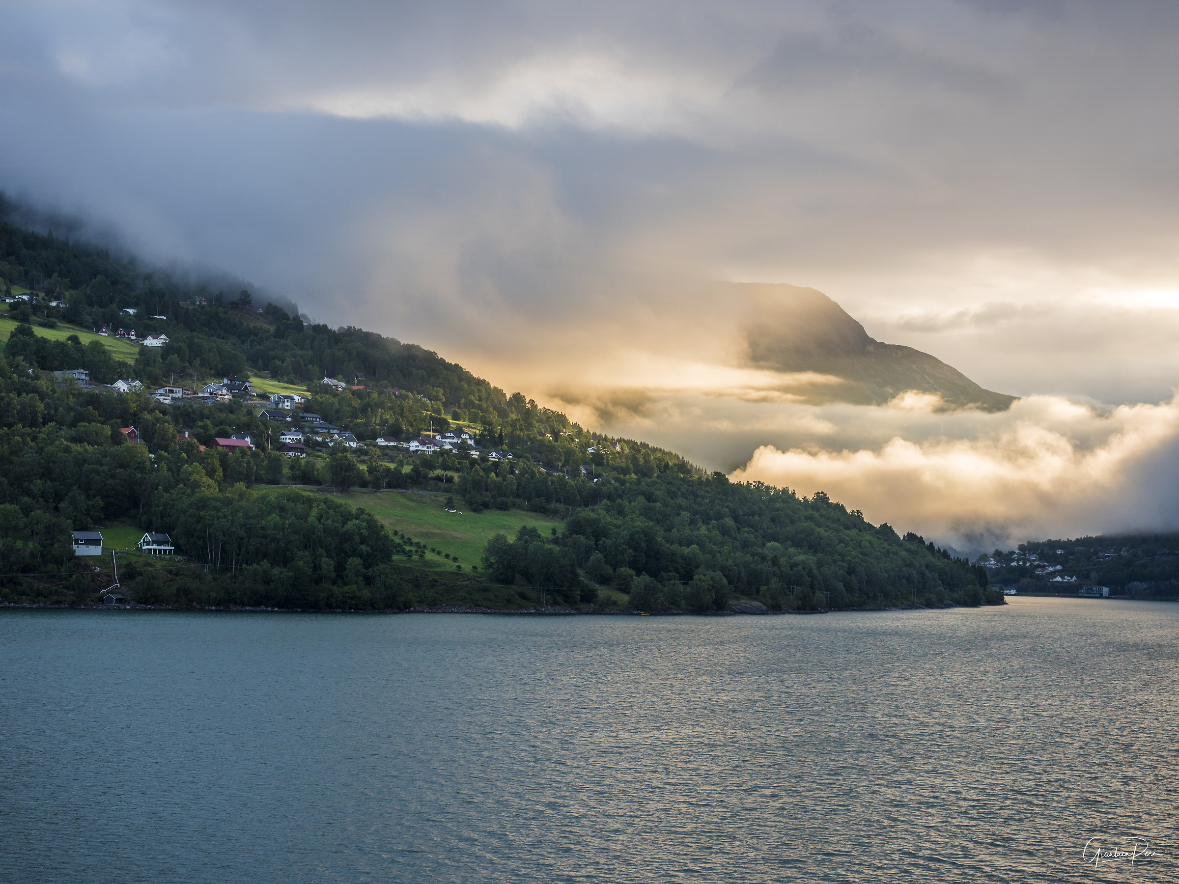 Entering the olden Fjord
