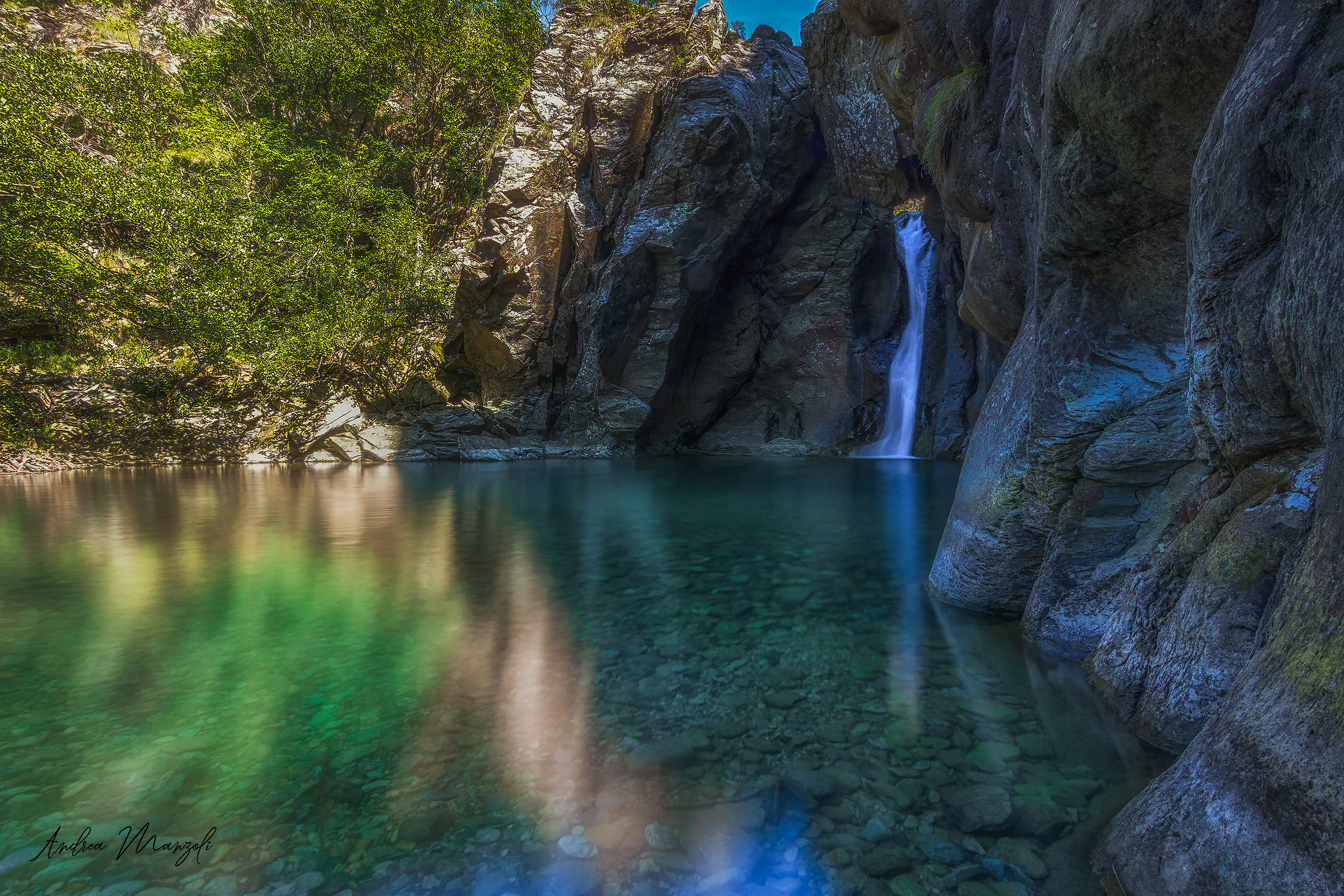 Laghetti remoti dell'entroterra Ligure