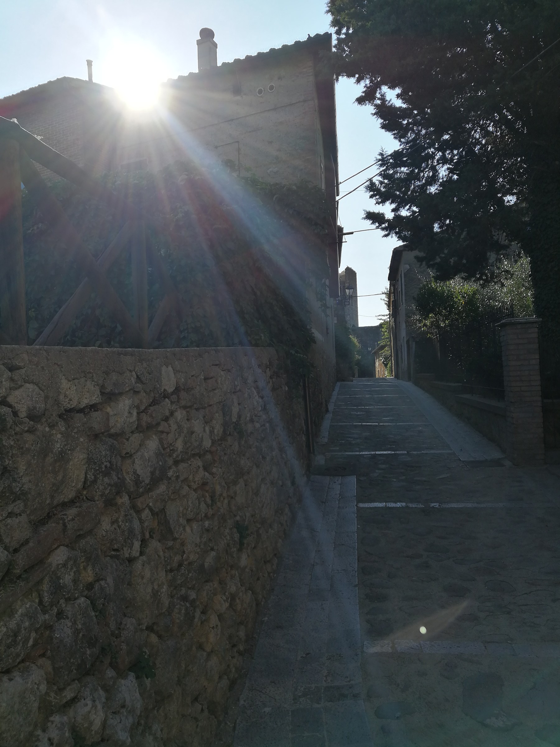 Reflections in Monteriggioni