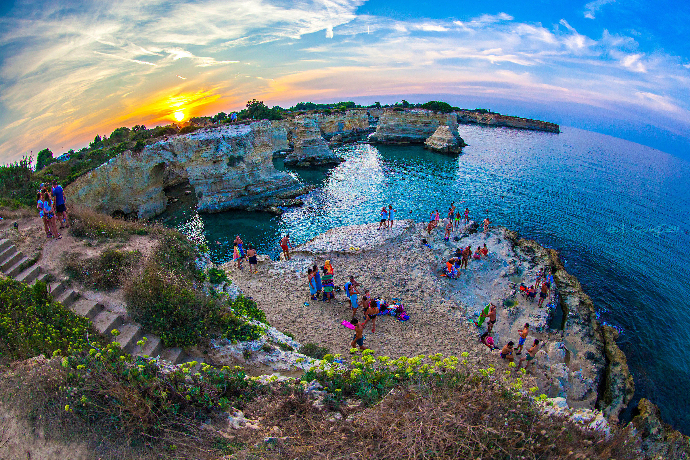 Faraglioni-Sant'Andrea-Puglia