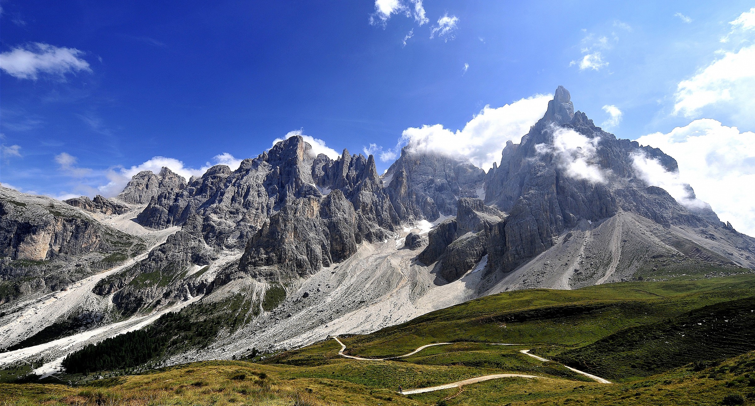 Pale di San Martino dalla Baita Segantini